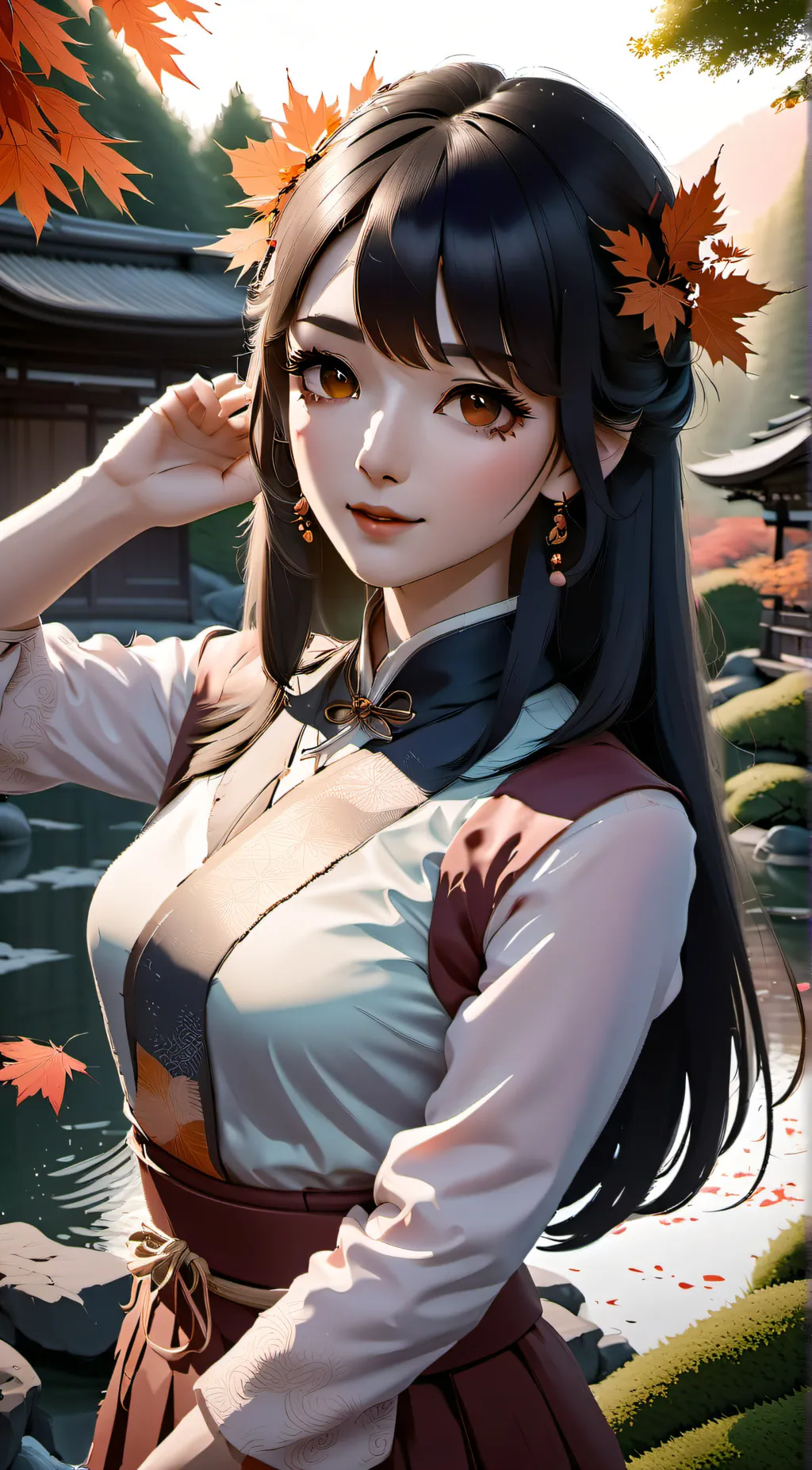 ai character: sasaki background