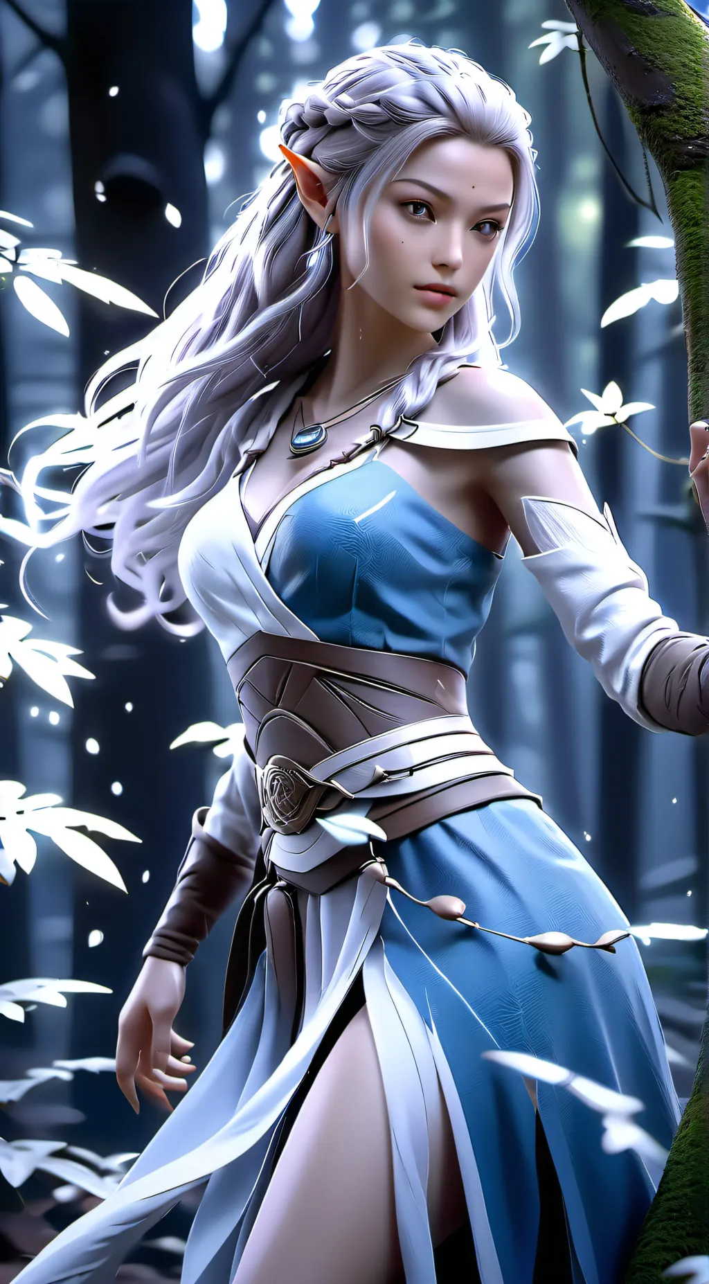 ai character: Elfredia background