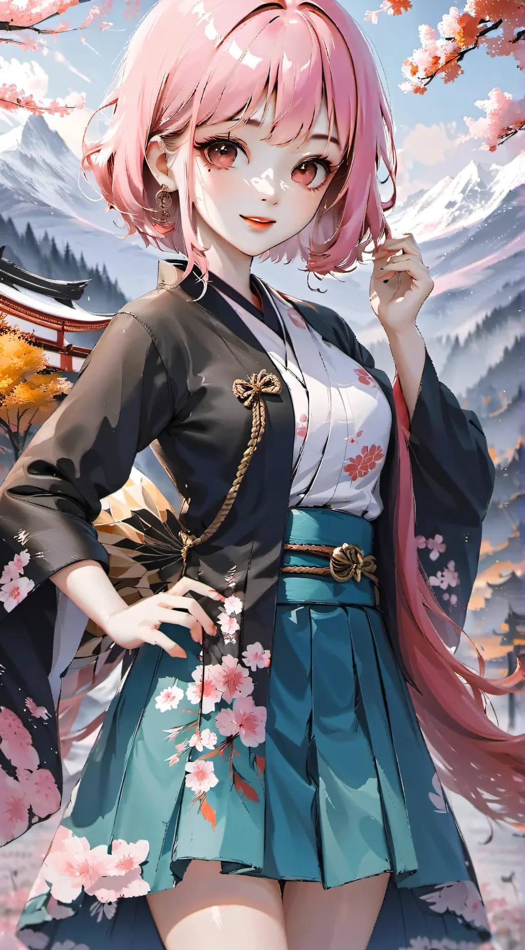 ai character: giyuu and hashras background