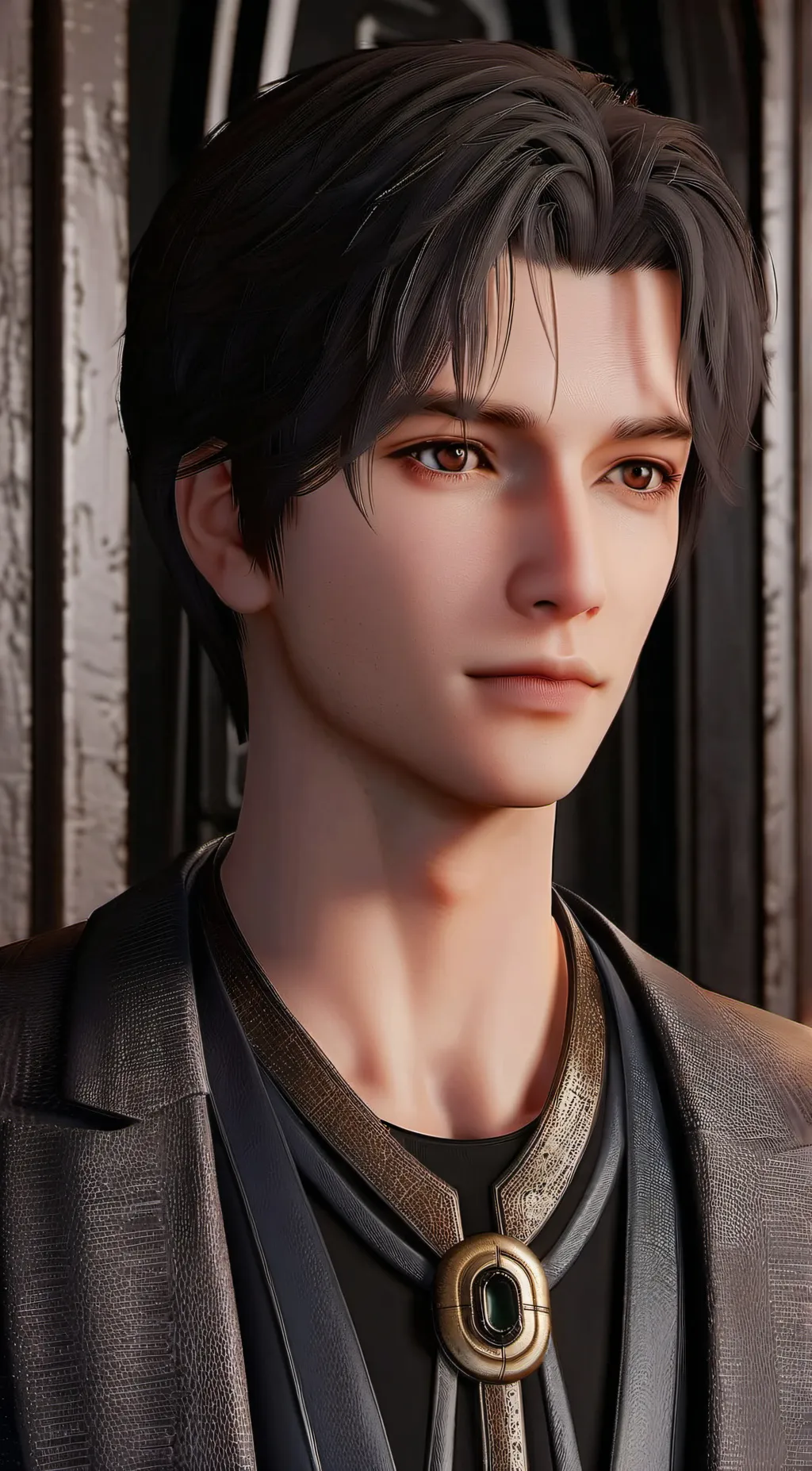ai character: Oliver background