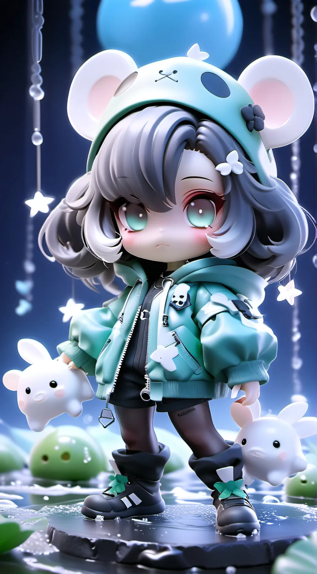 ai character: cha cha background