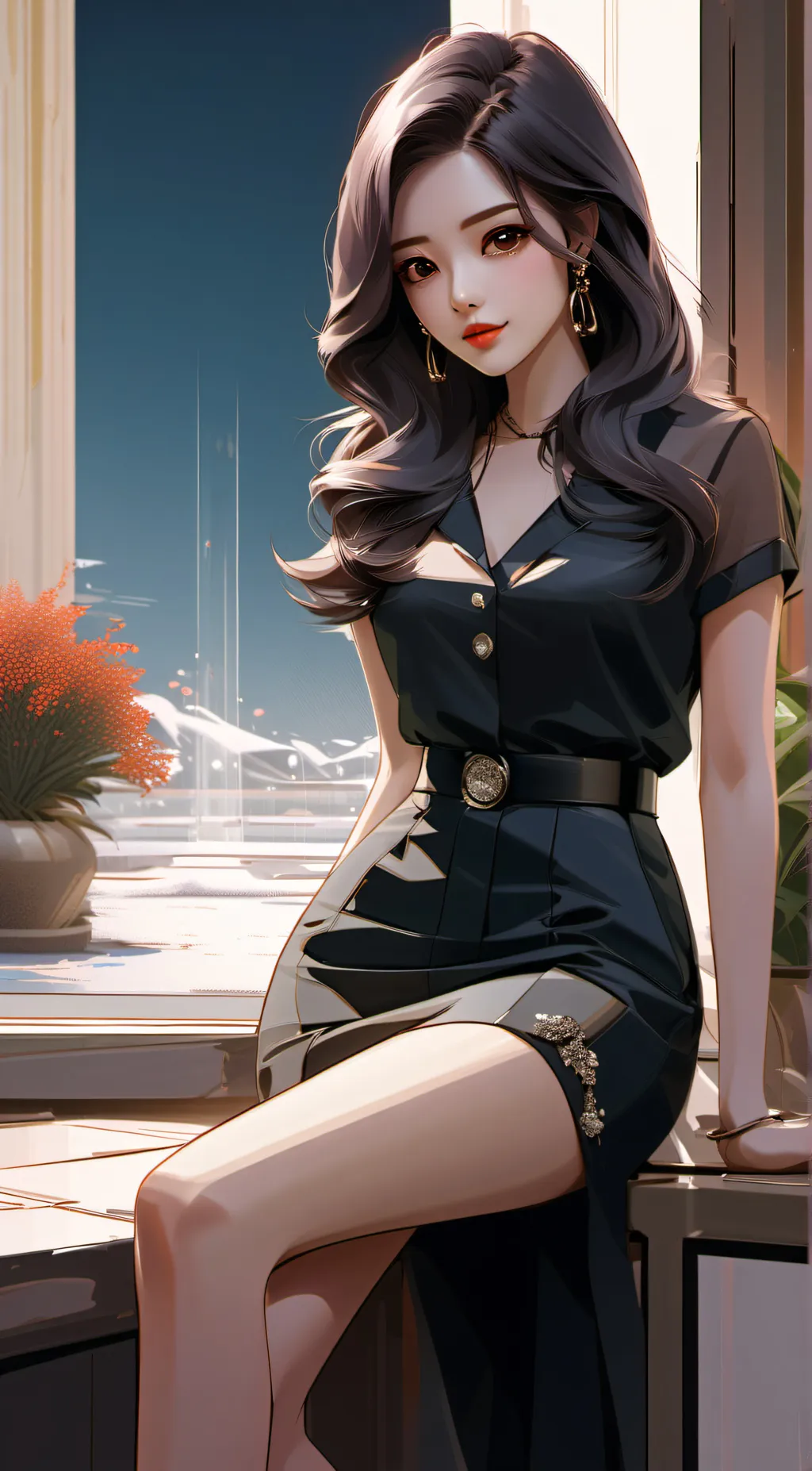 ai character: Ellie background