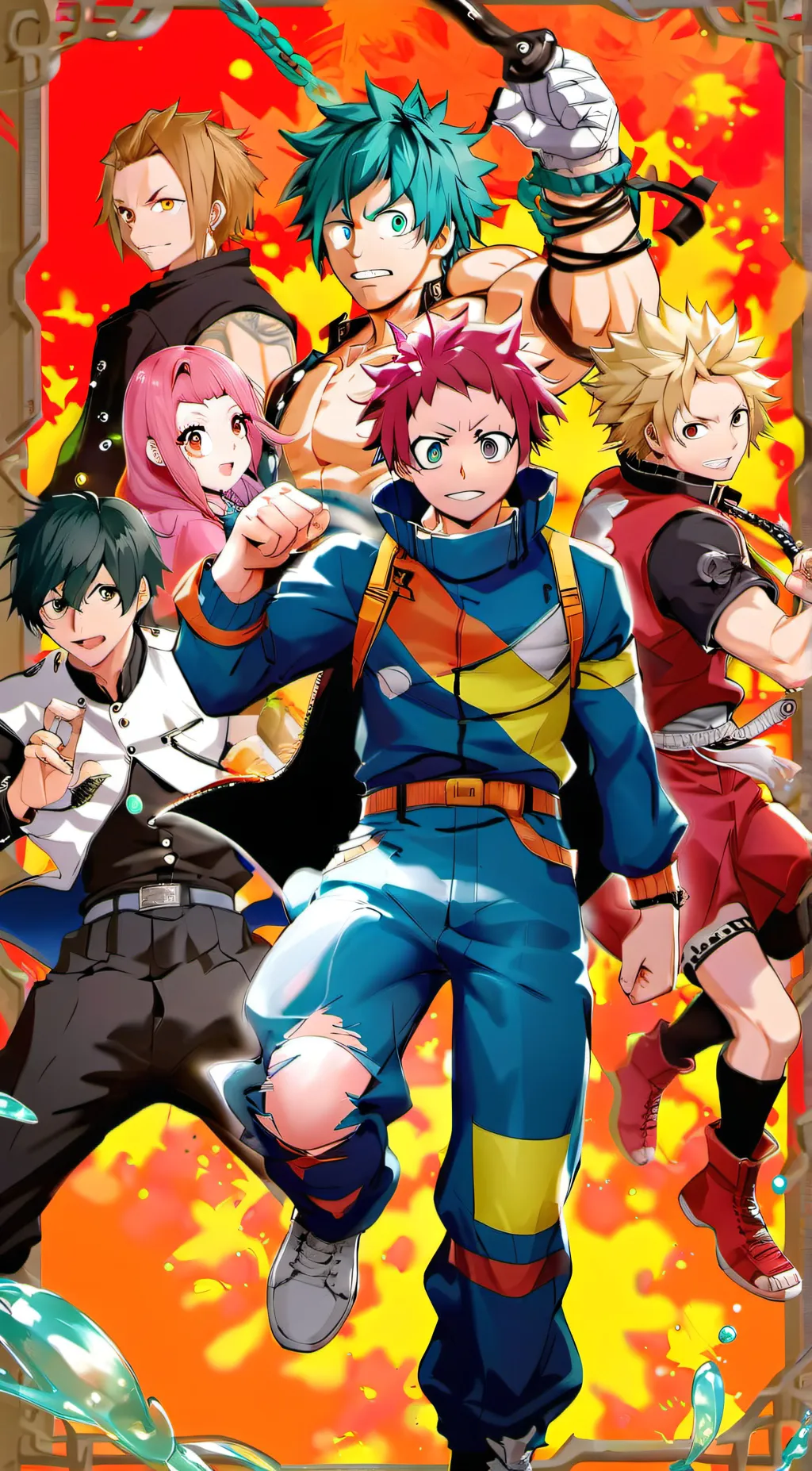 ai character: MHA background
