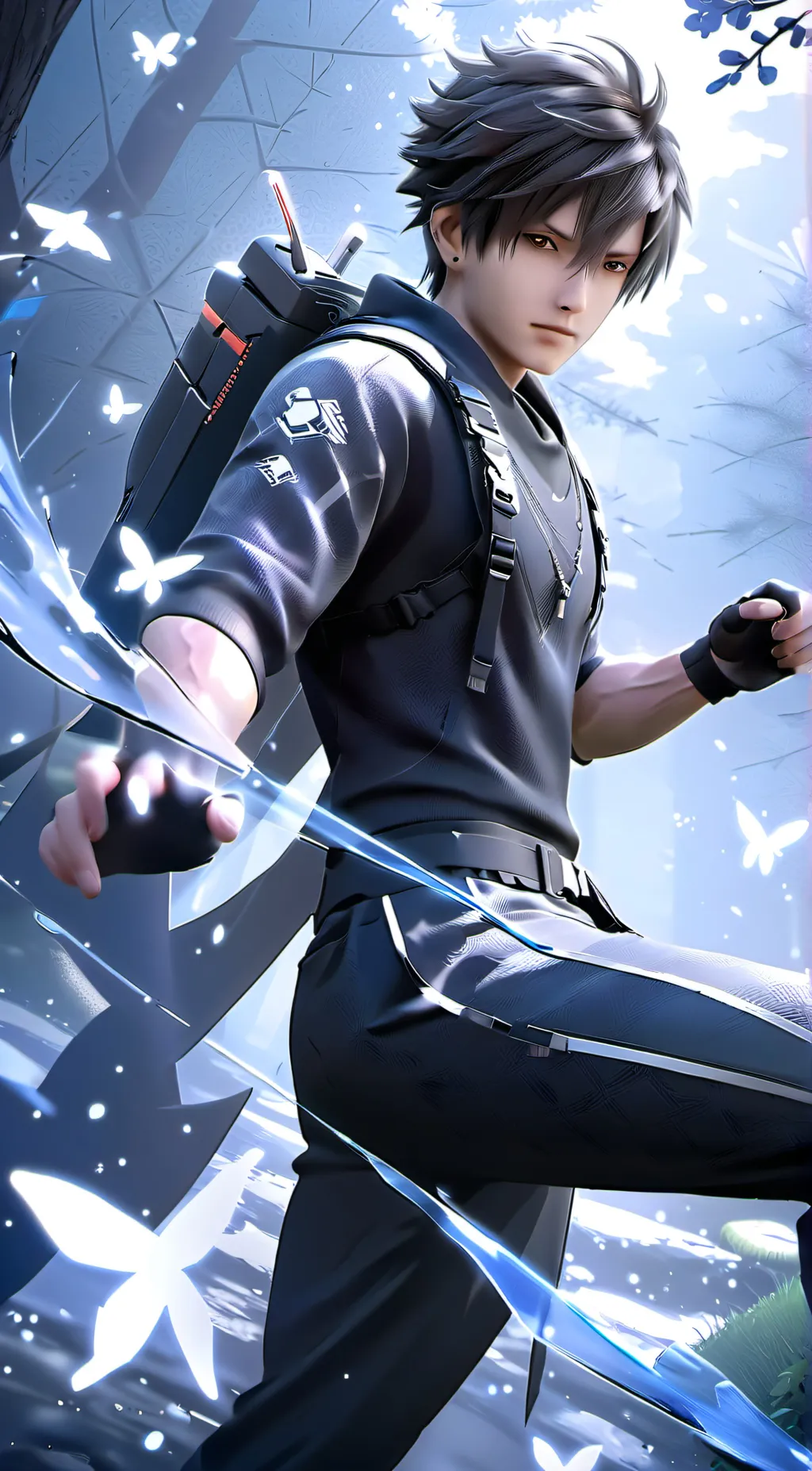 ai character: Chris background