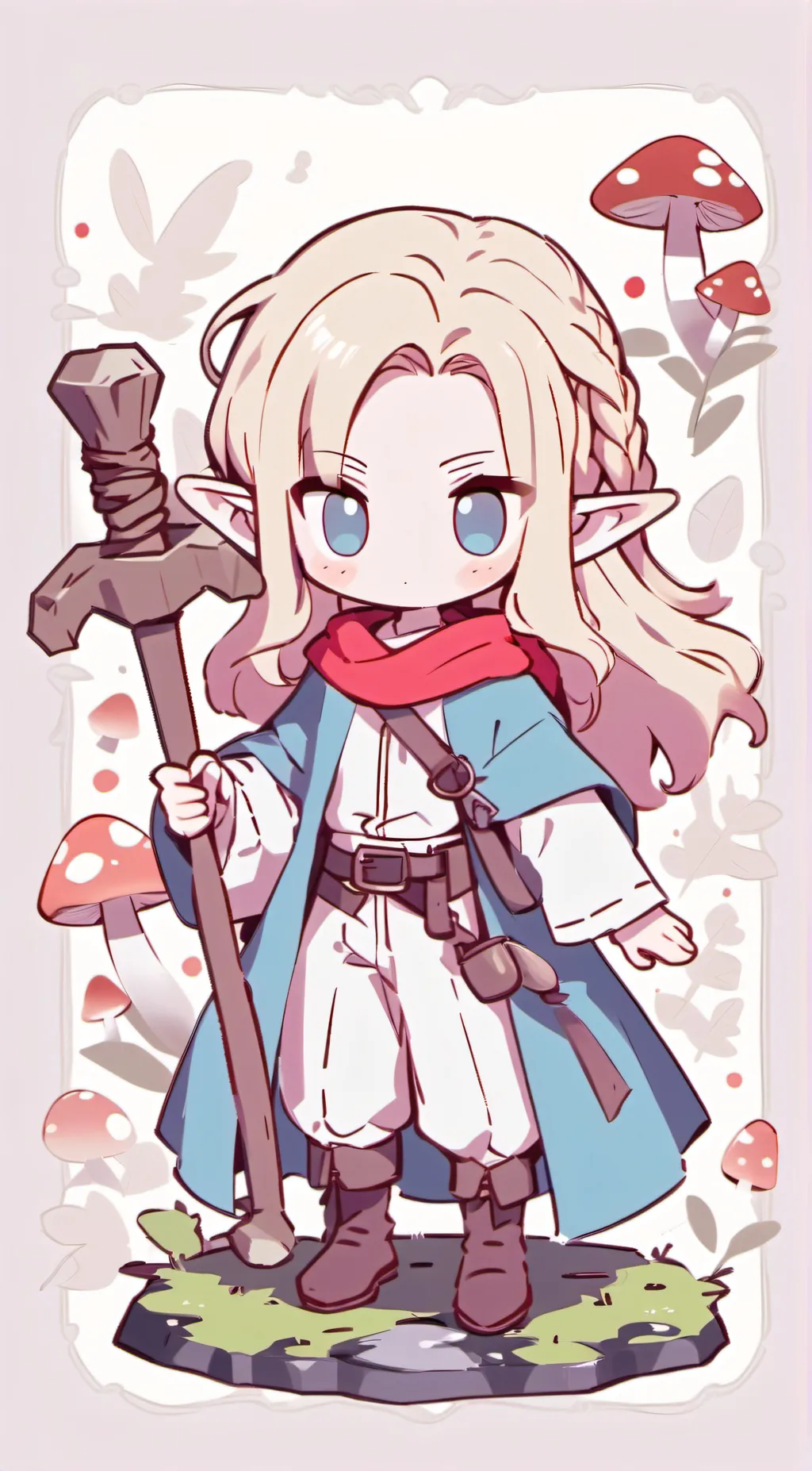 ai character: Marcille Donato background