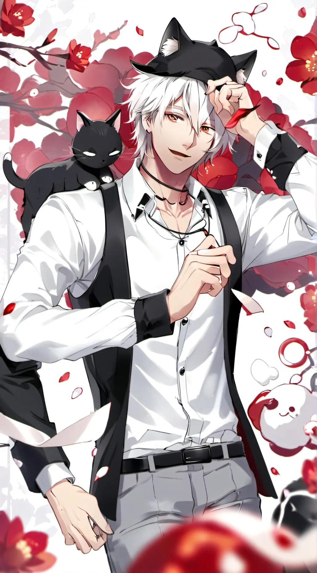 ai character: leo background