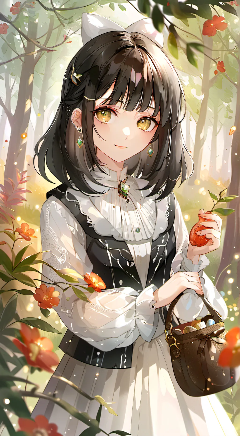 ai character: Cutie  background