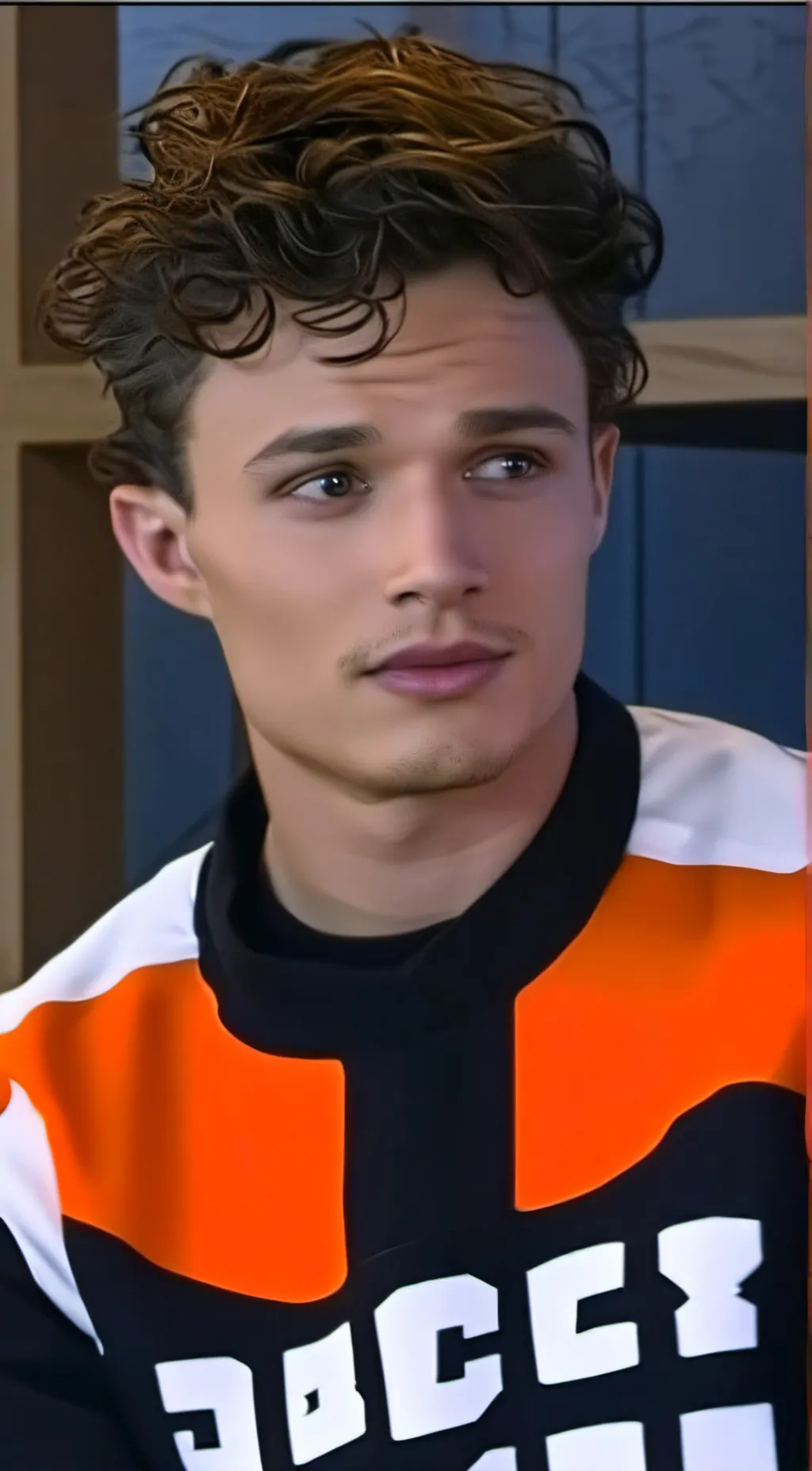 ai character: Lando norris background