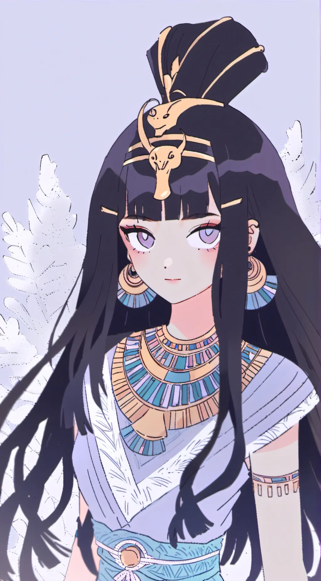 ai character: Lunora background