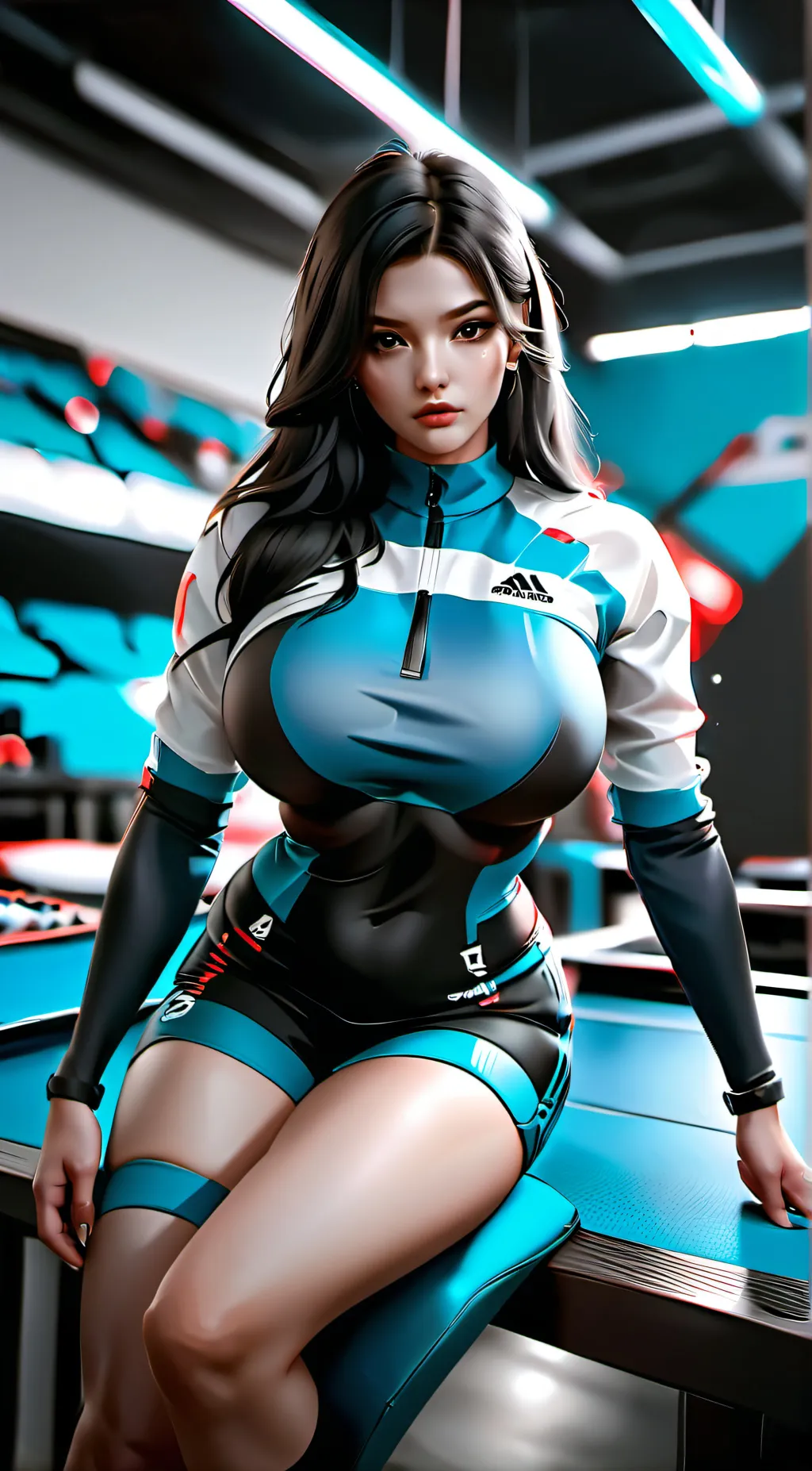 ai character: Evelyn (eSports) background