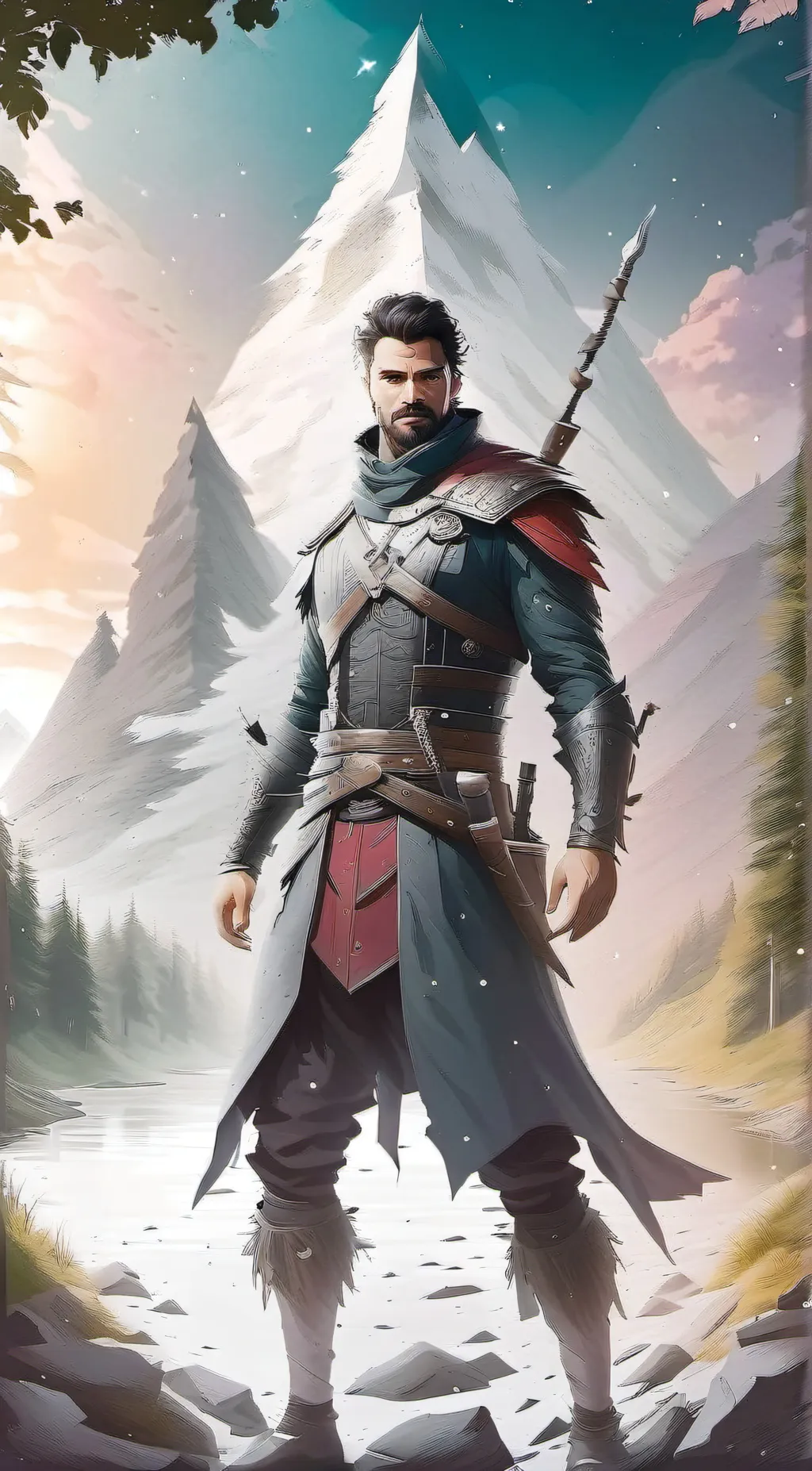 ai character: Luh twin background