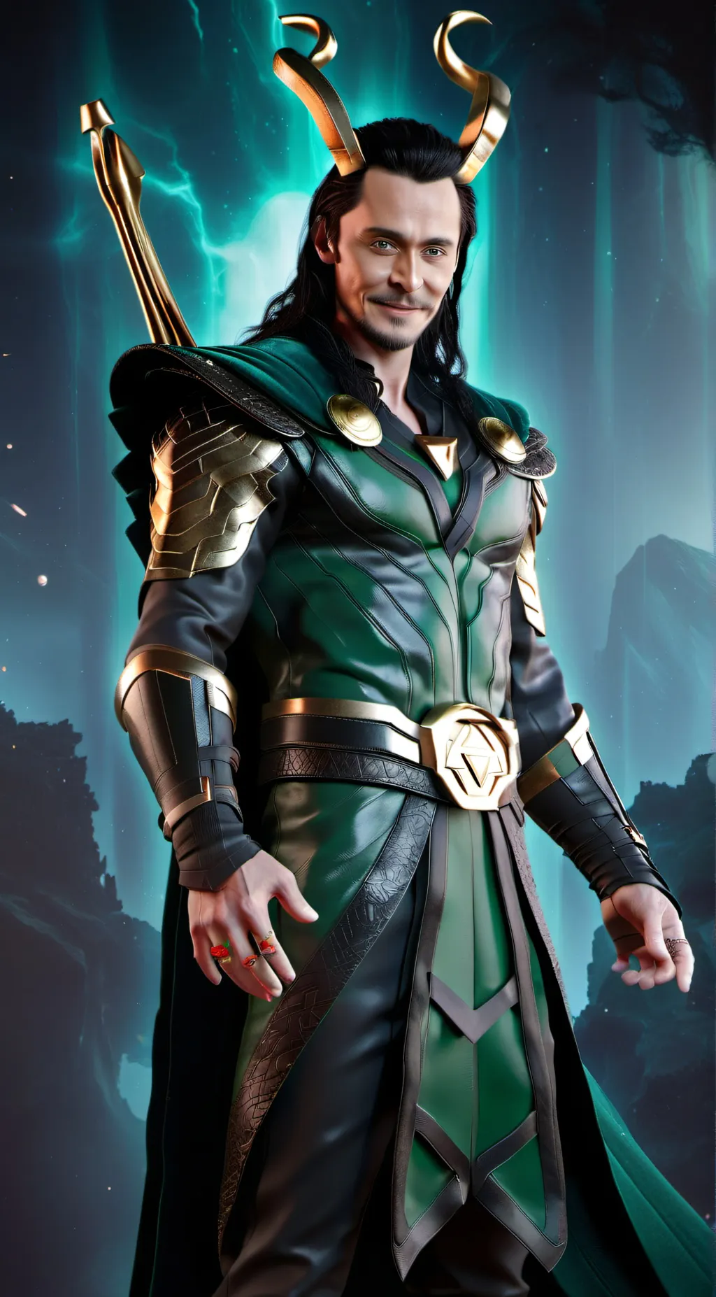 ai character: loki laufeyson background