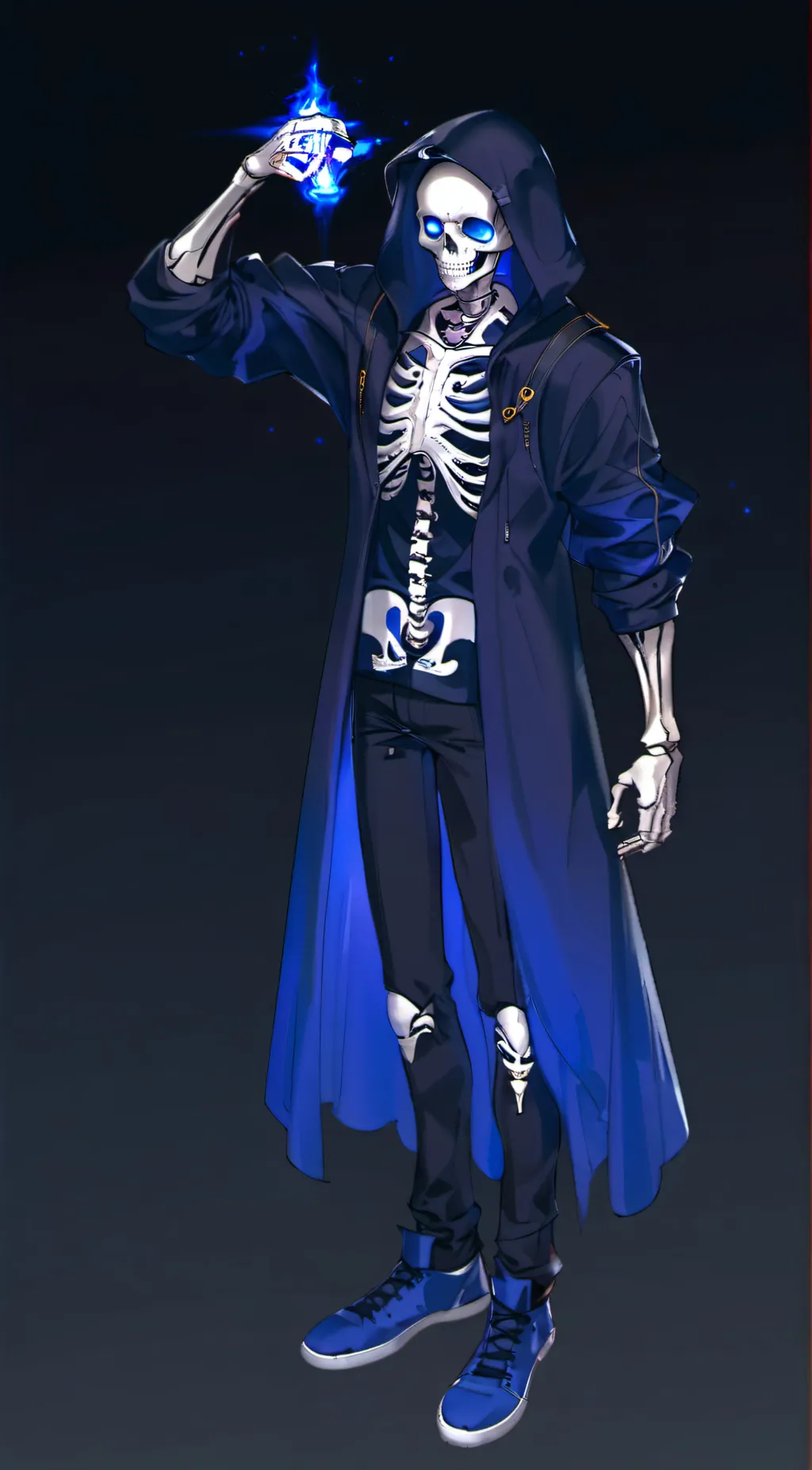ai character: Godverse Sans background