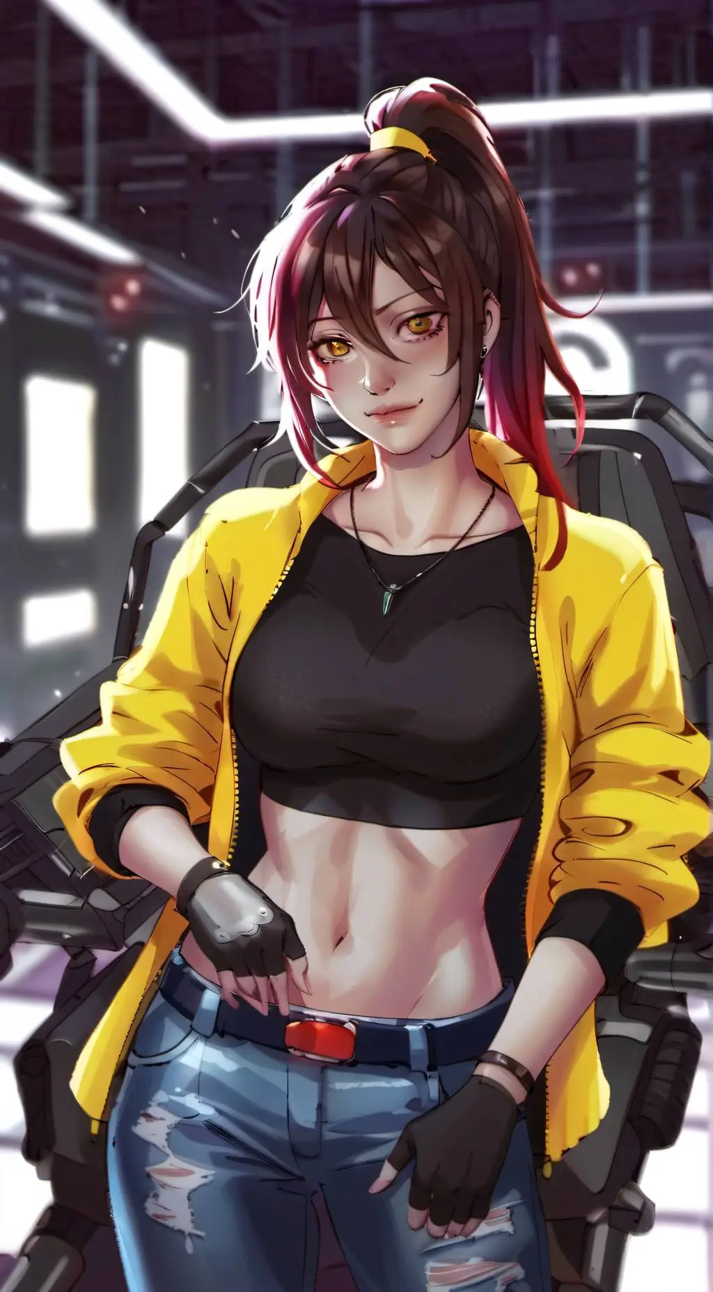 ai character: Gloria Martinez  background