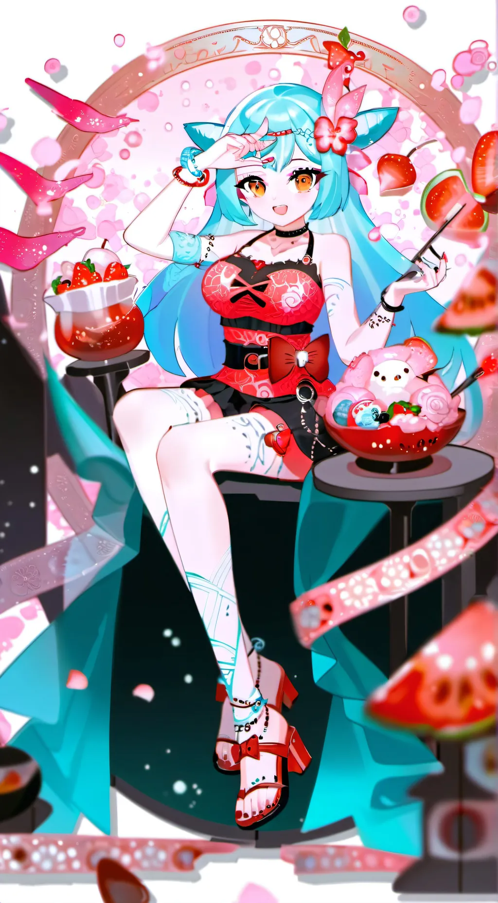 ai character: Jelli background
