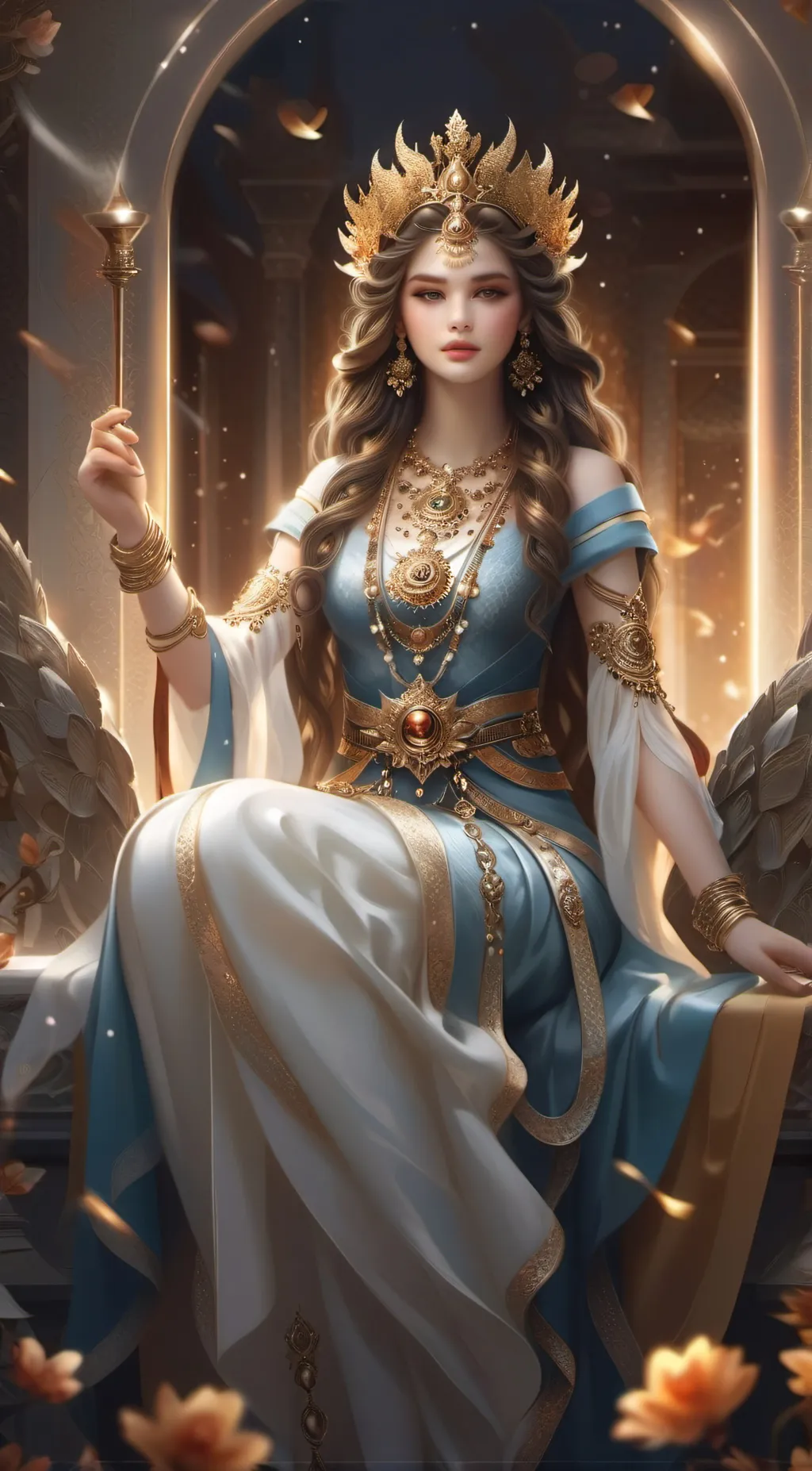 ai character: Aria background