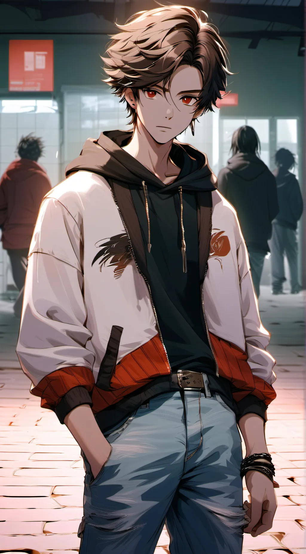 ai character: Evan background