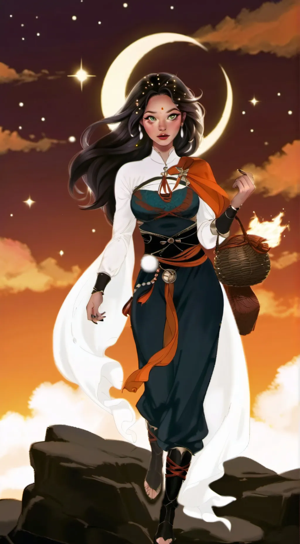 ai character: No nam background