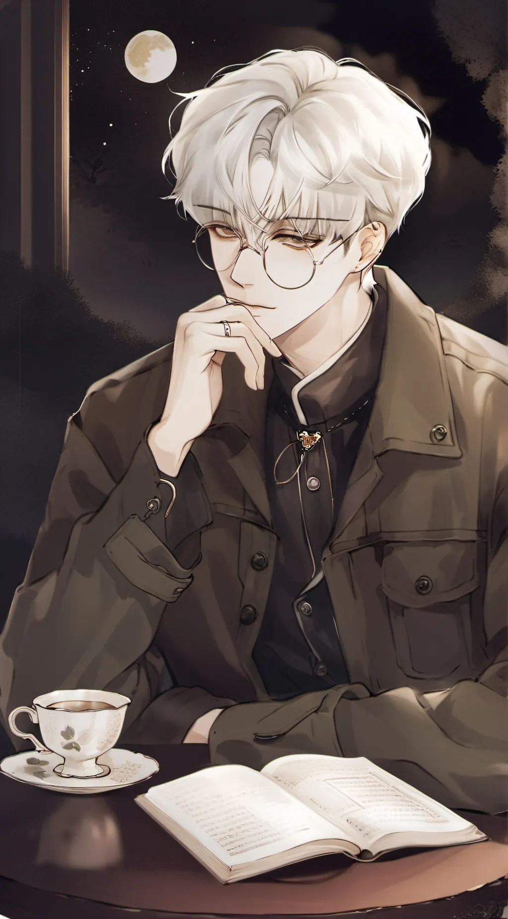 ai character: ~{Kai}~ background