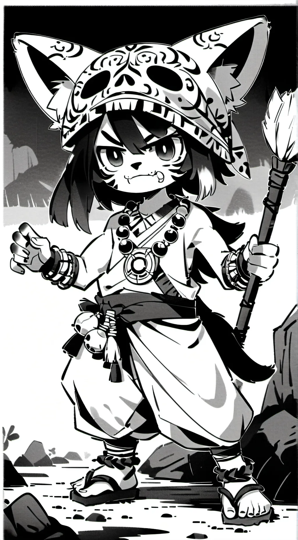 Talkie AI - Chat with Shaman cat