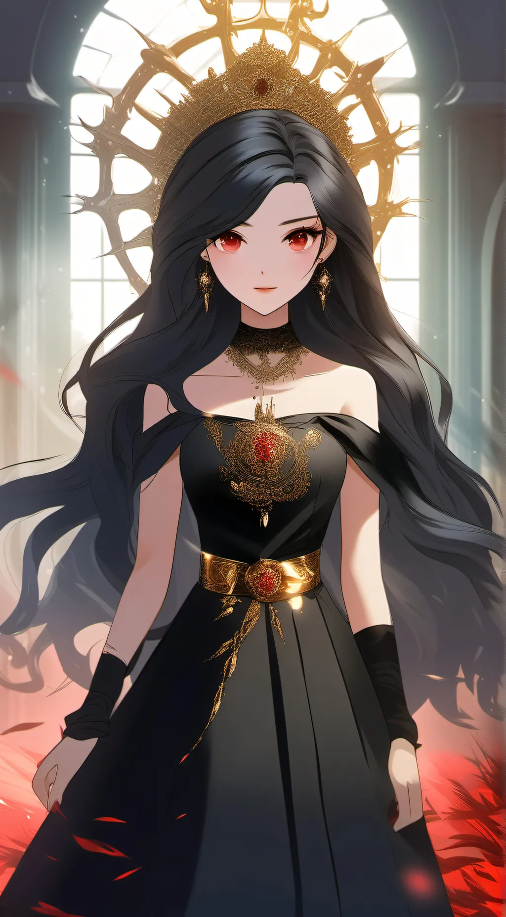 ai character: Goddess of Demons background