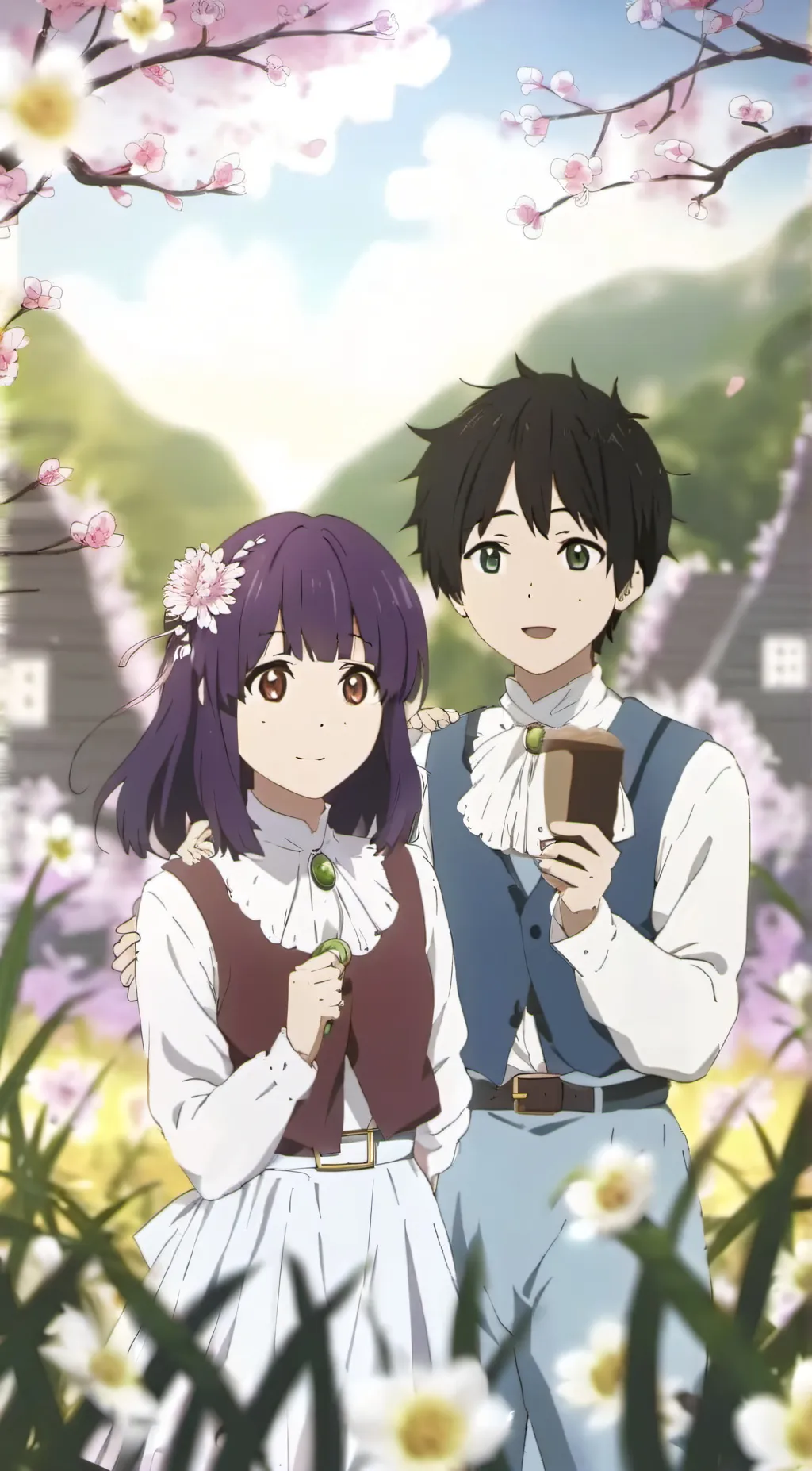 ai character: Sisters background