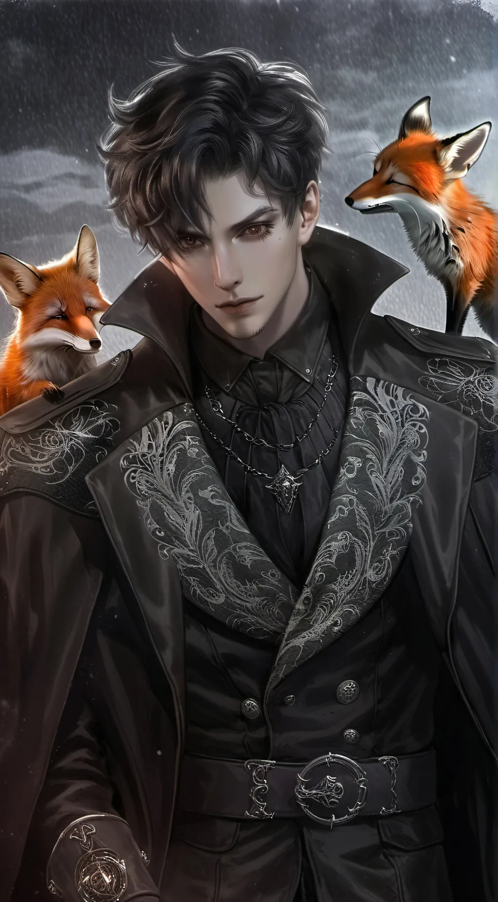 ai character: Elijah  background