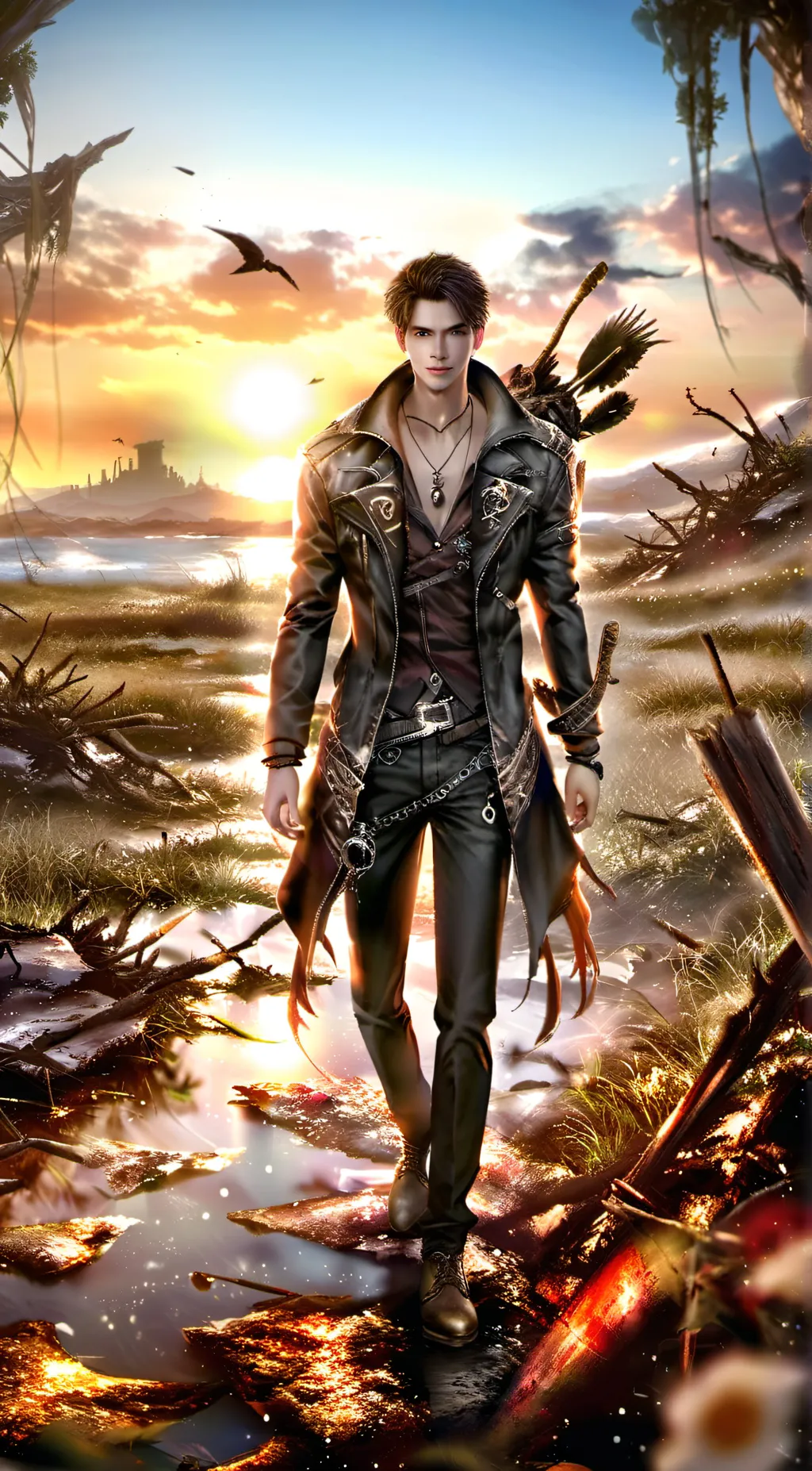 ai character: fallout background