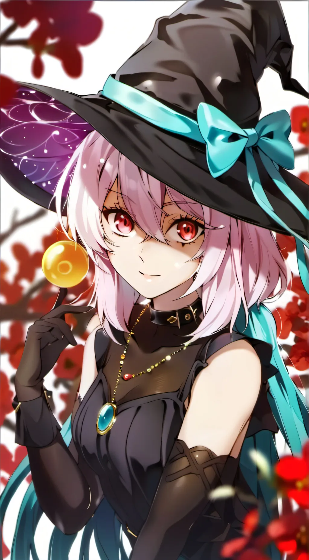 ai character: Saki (witch) background