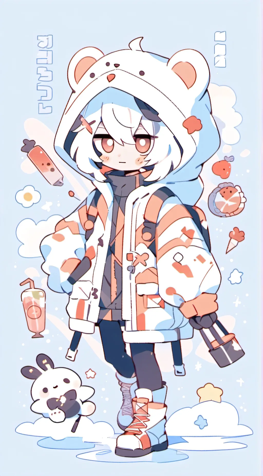 ai character: ☆♡☆~Zip~☆♡☆ background
