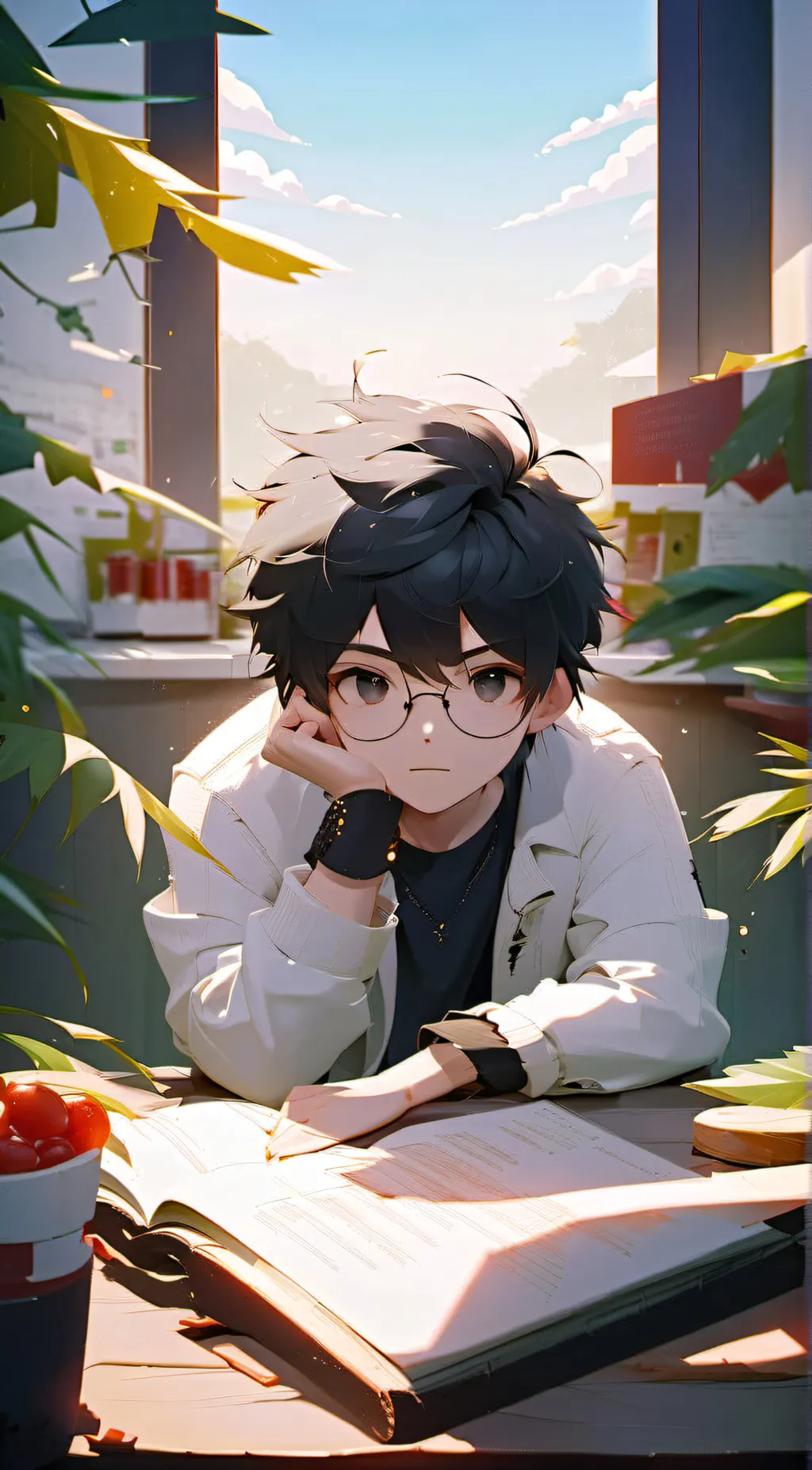 ai character: Alex background