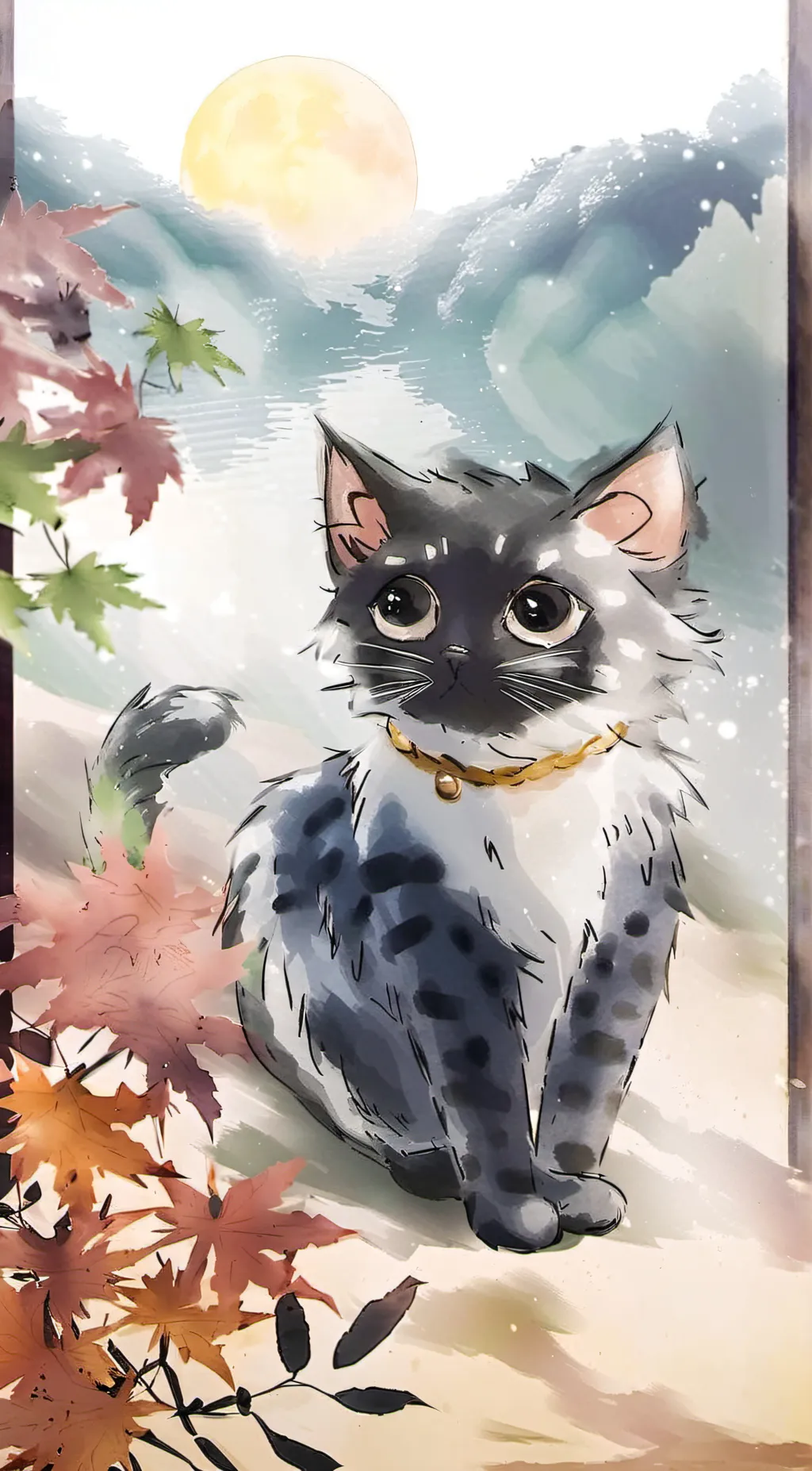 ai character: catnap background