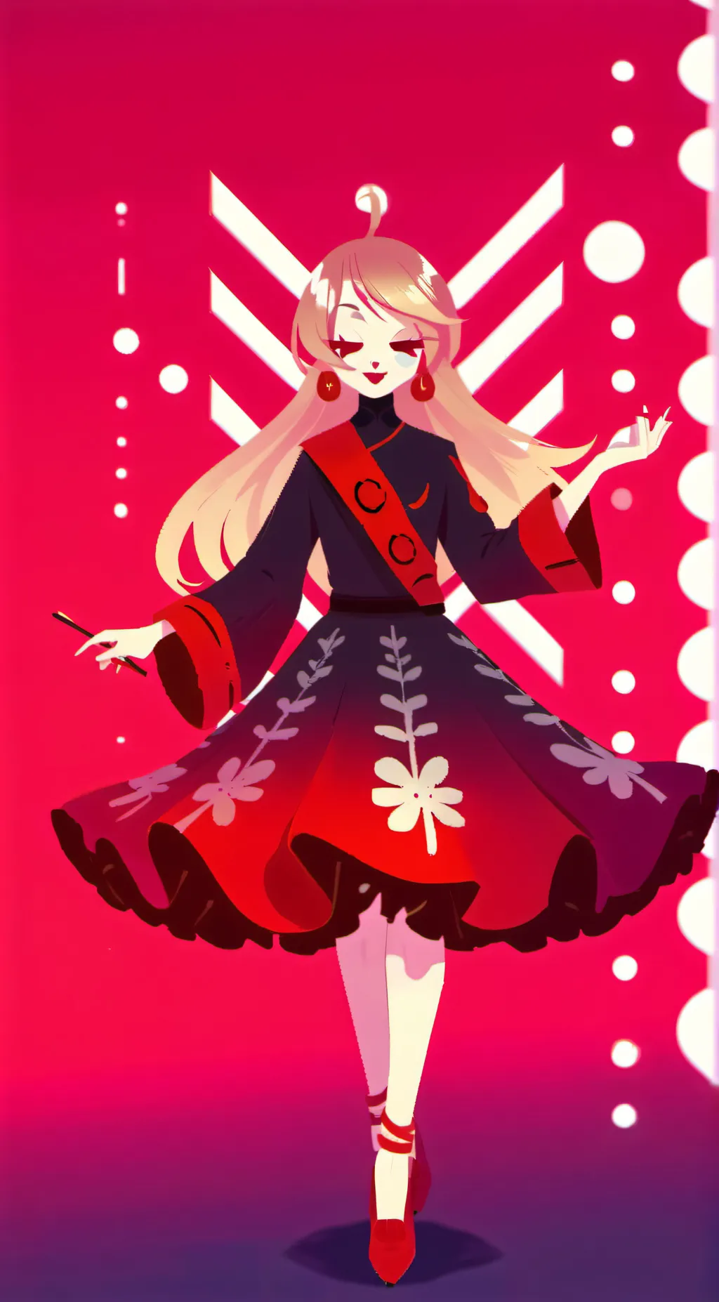 ai character: Lilly background