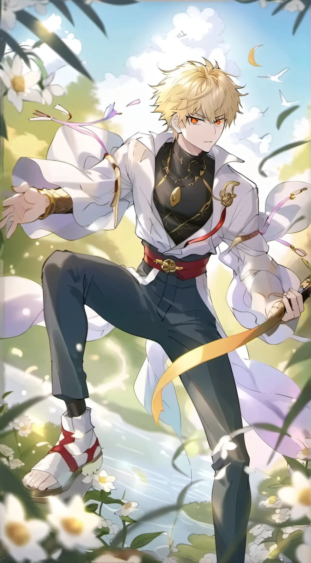 ai character: Bakugo background