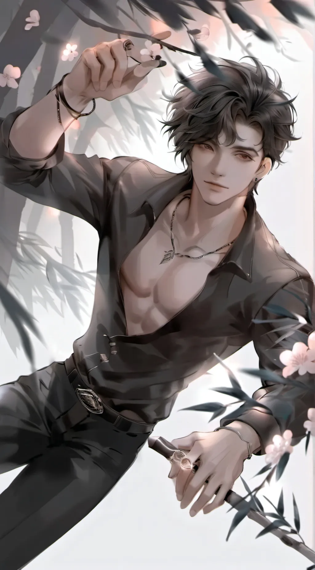 ai character: Aaron Scott background