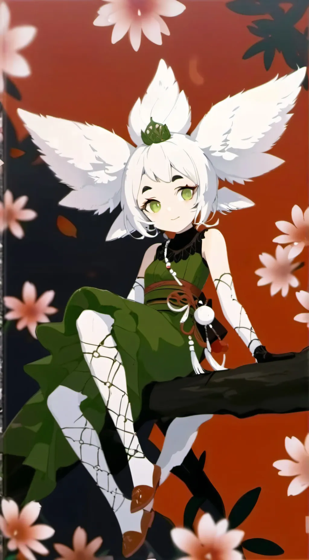 ai character: 妖精 background