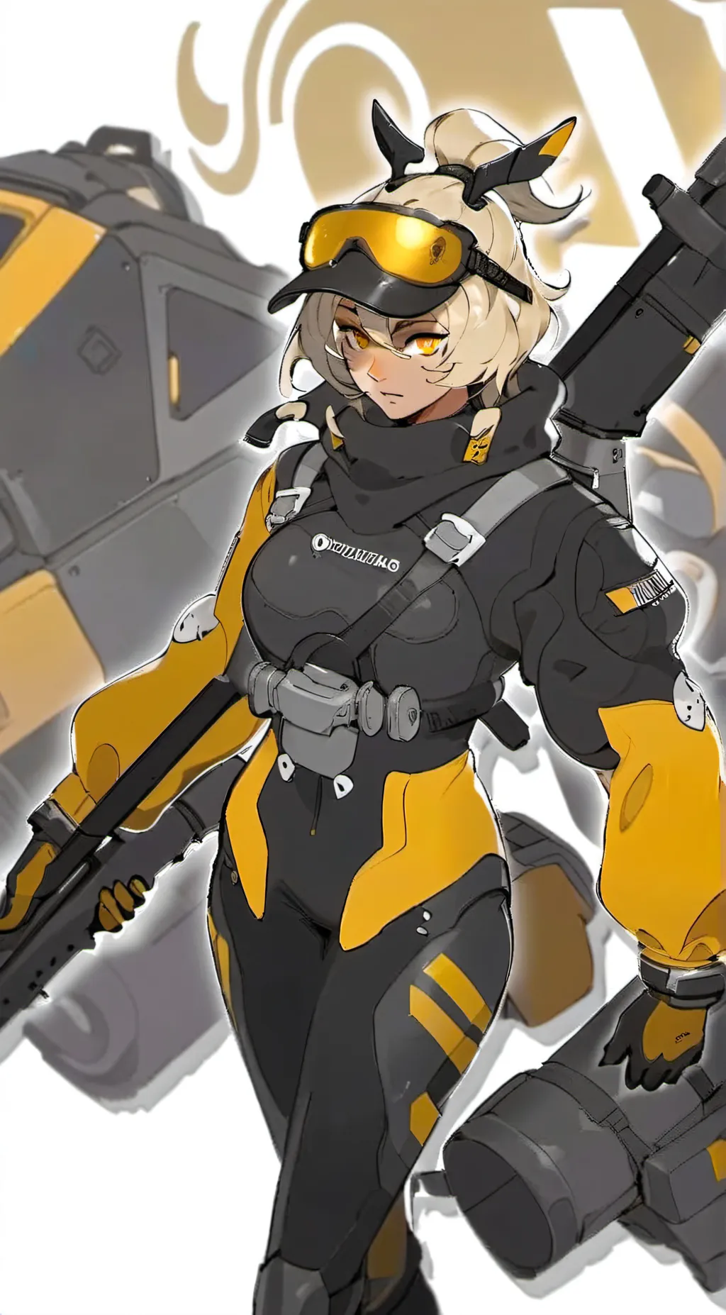 ai character: Cadet Lucia  background