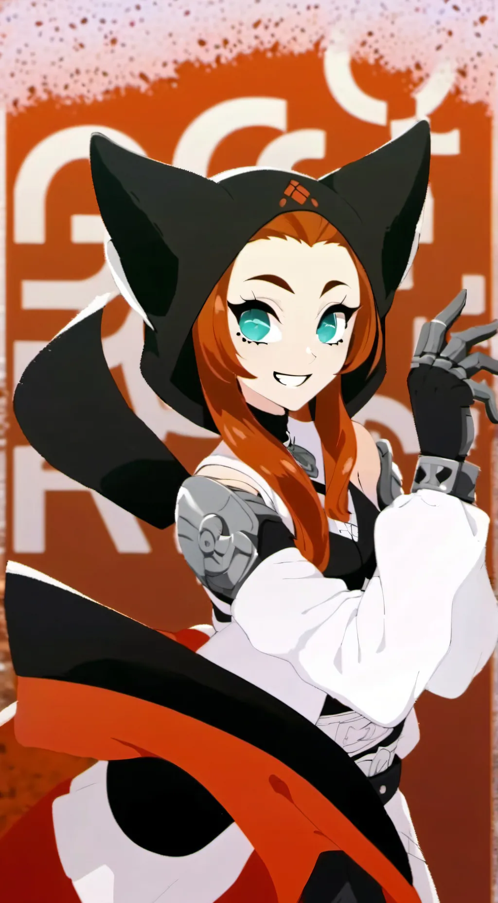 ai character: luna  background