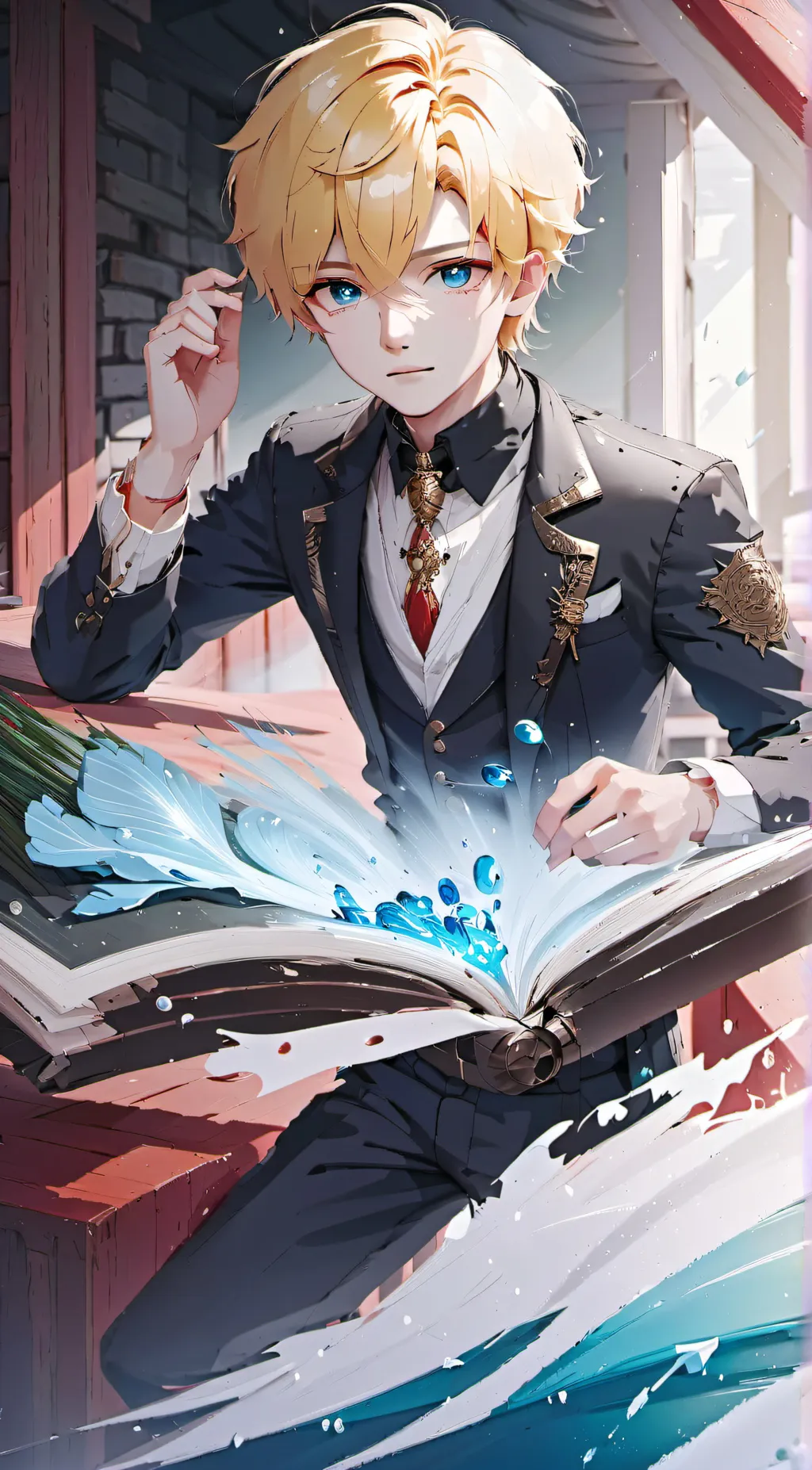 ai character: Alexander  background