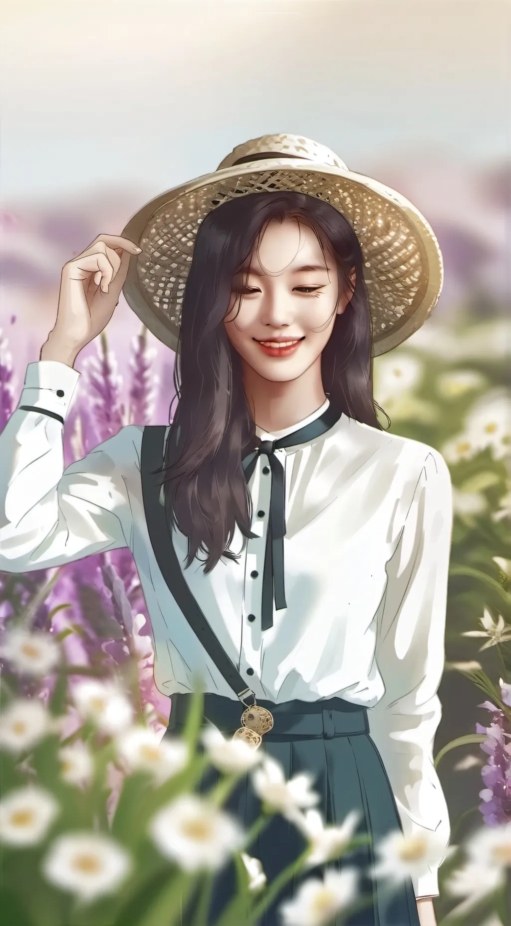 ai character: IU background