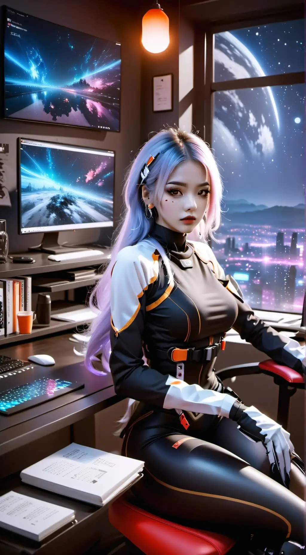 ai character: Sylvia background