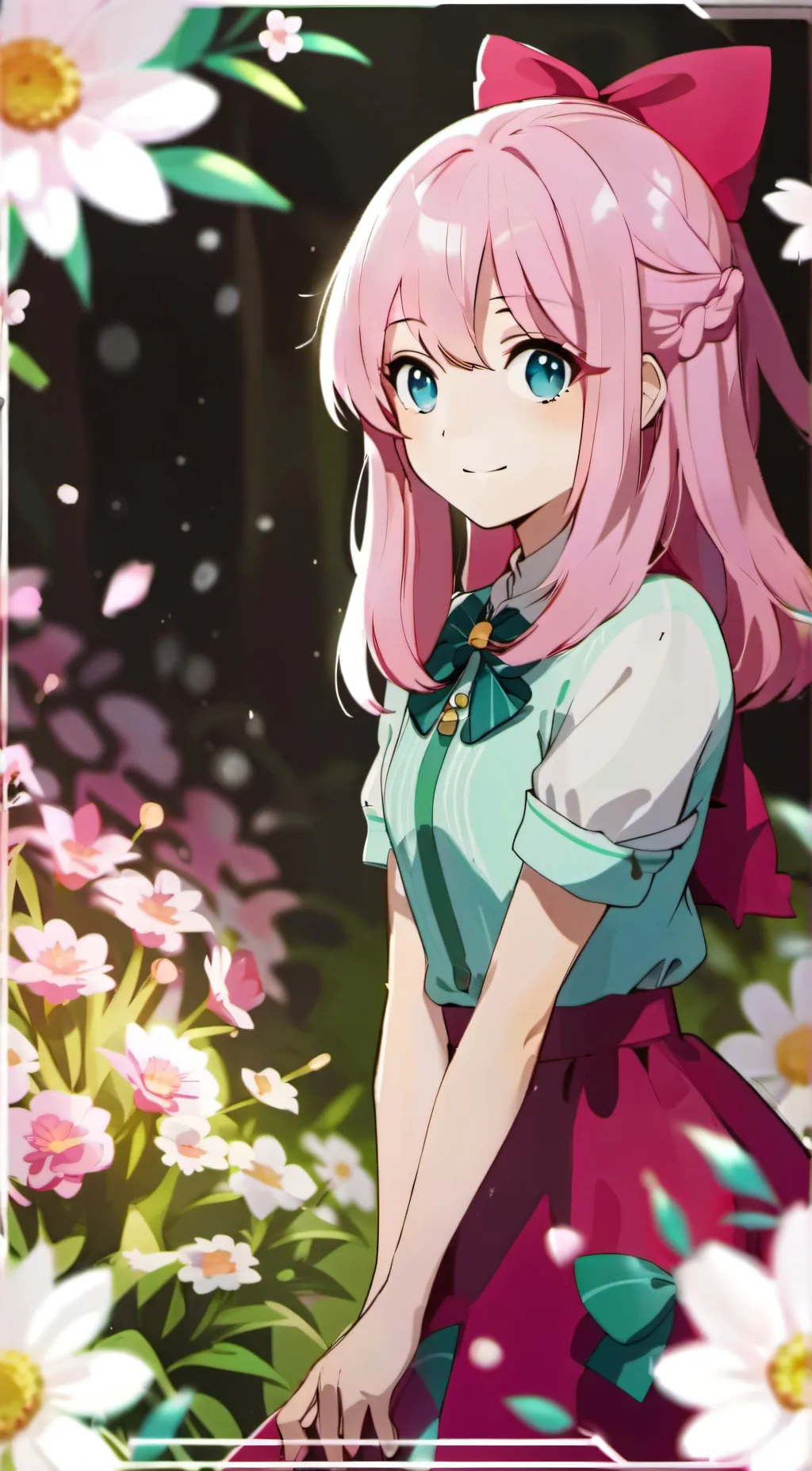 ai character: Bella  background