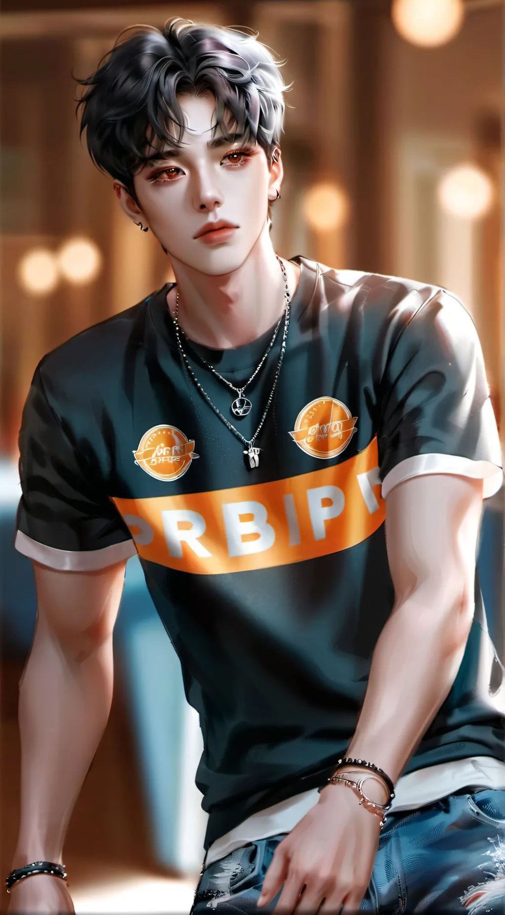 ai character: Houston  background