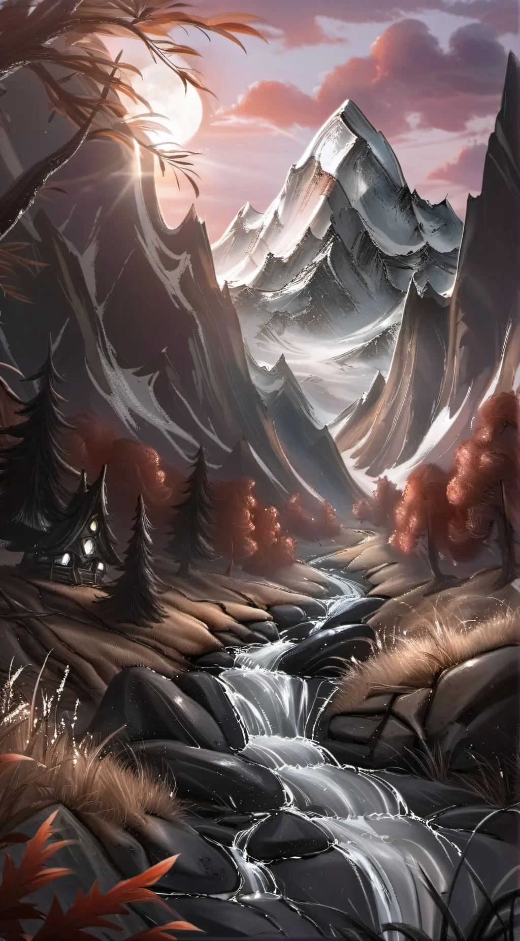 ai character: Luna background