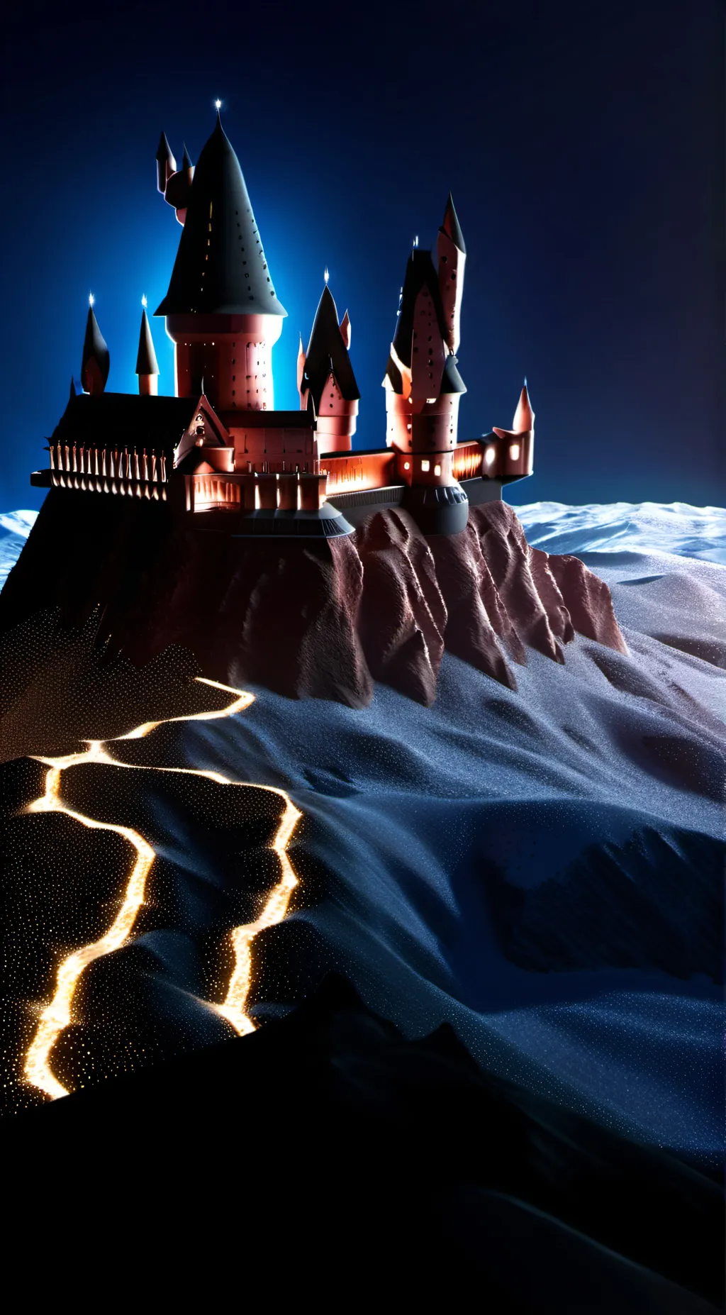 ai character: Hogwarts  background