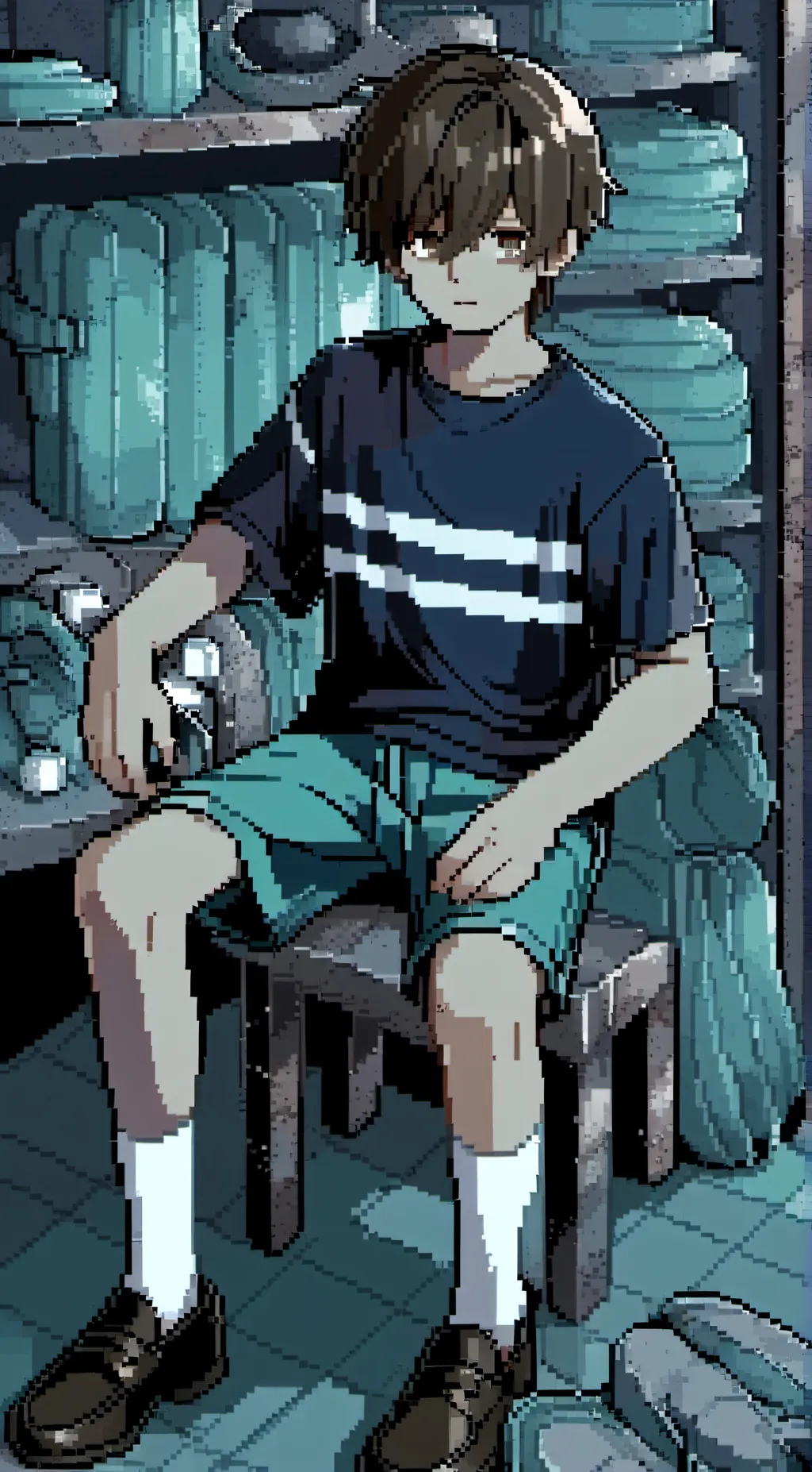 ai character: Evan Afton background