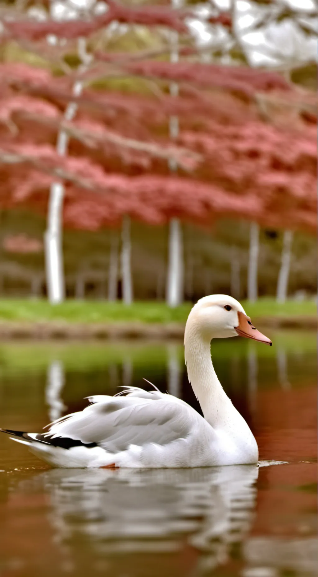 ai character: Goose background