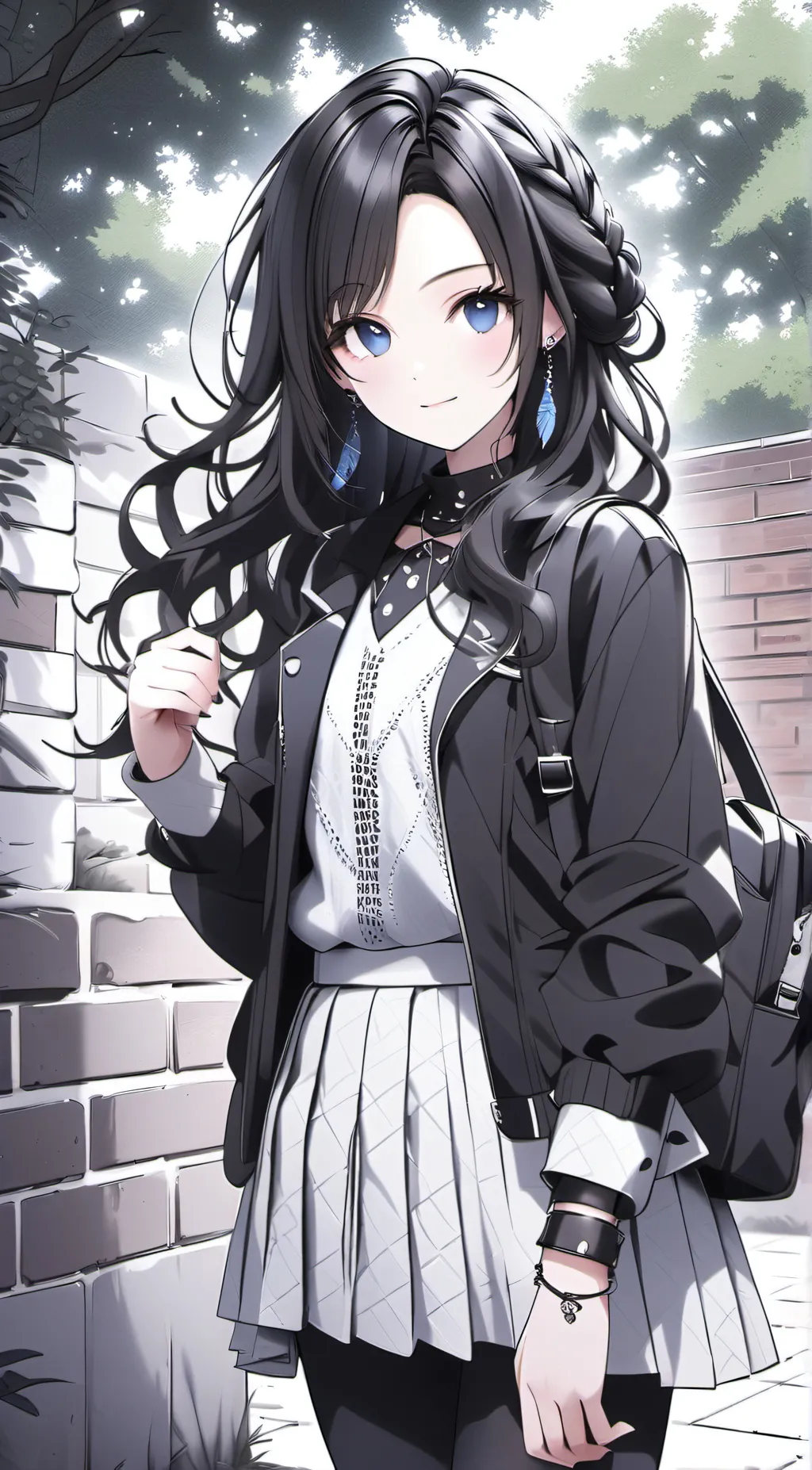 ai character: Rina  background