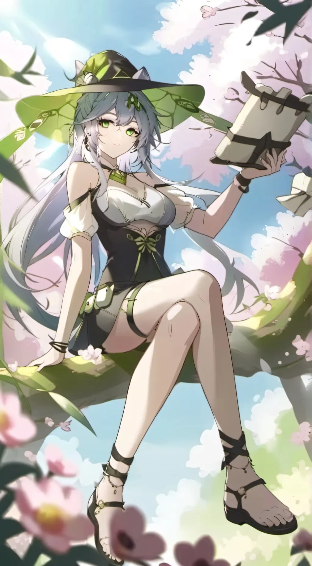 ai character: Lily  background