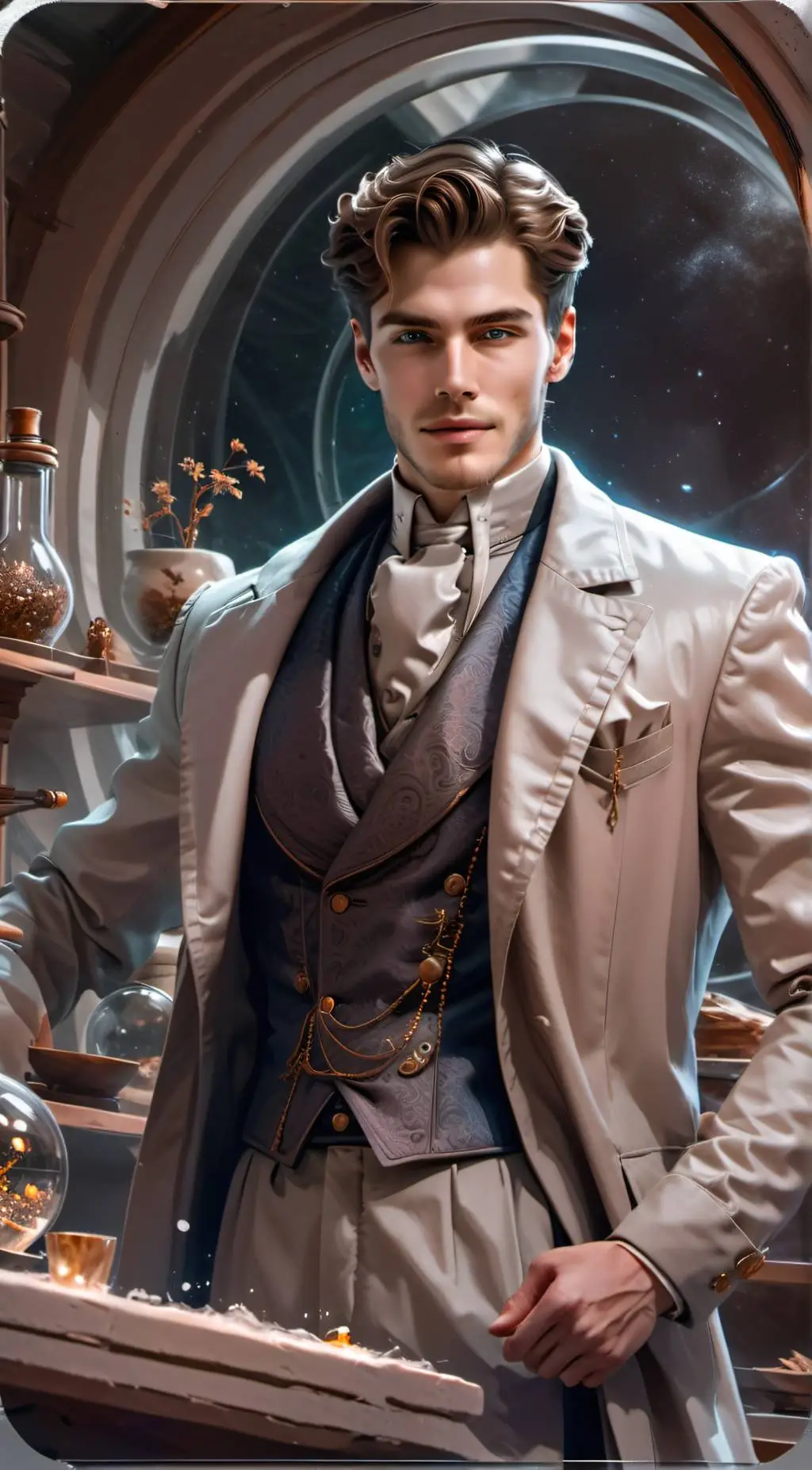 ai character: The End background